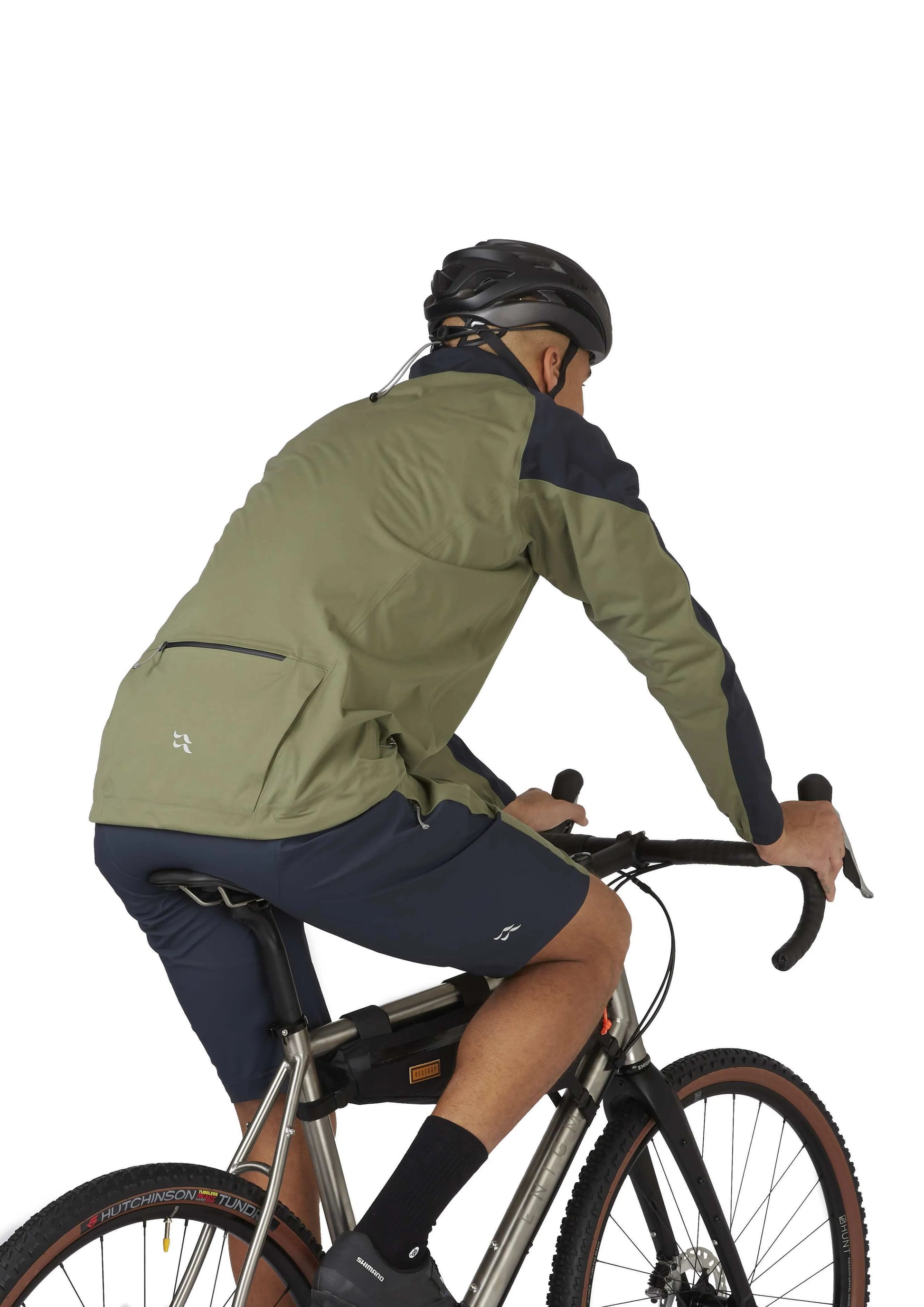 Rab Cinder Kinetic Jacket Light Khaki/Beluga / XL