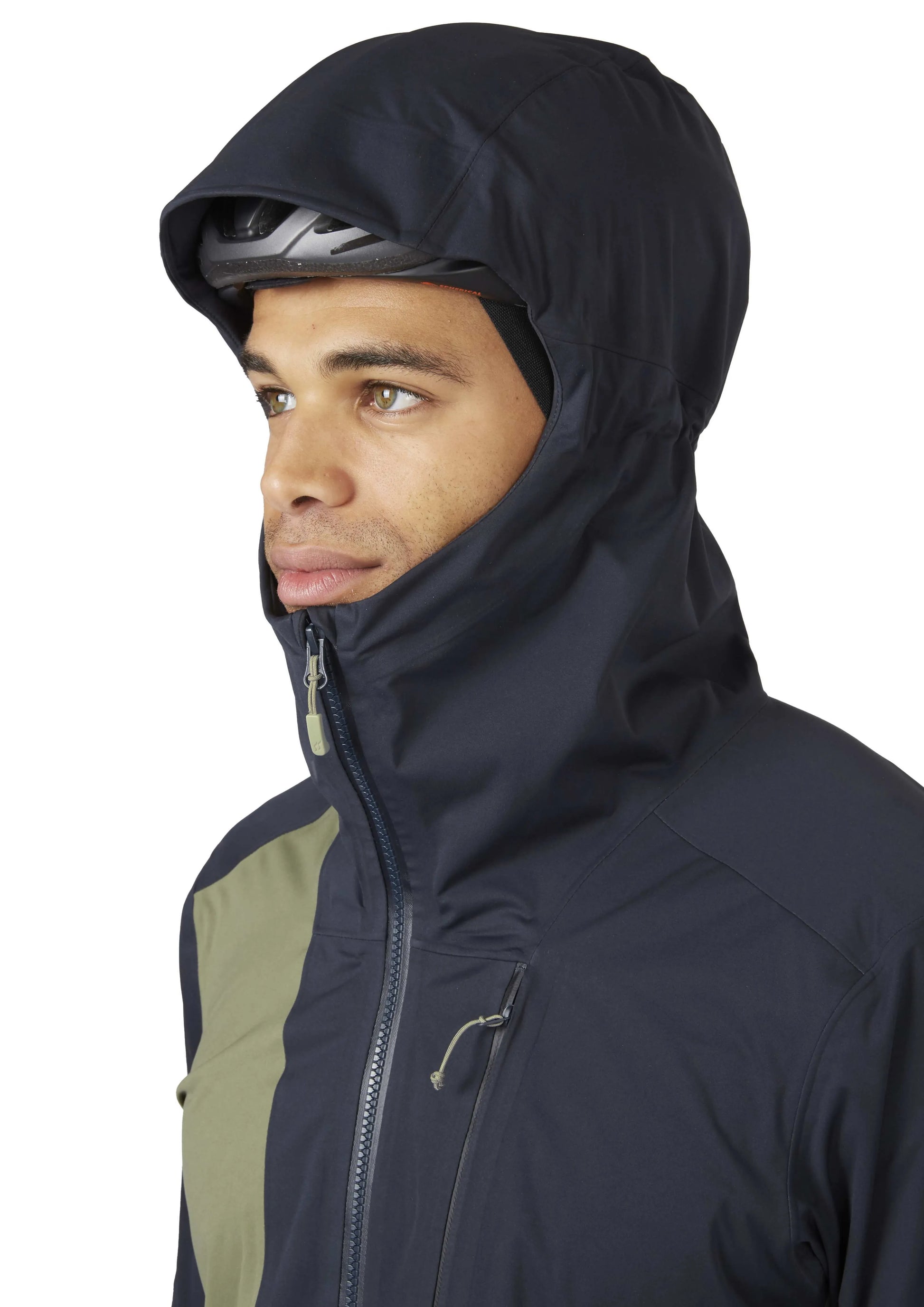 Rab Cinder Kinetic Jacket Light Khaki/Beluga / XL