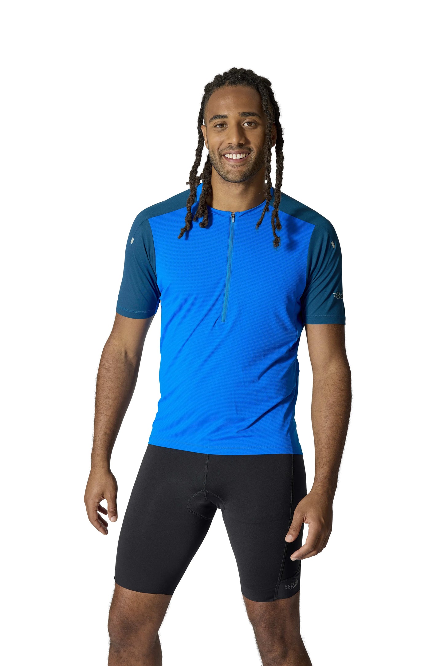 Rab Cinder Tract Jersey Tempest Blue/Maya Blue / XXL