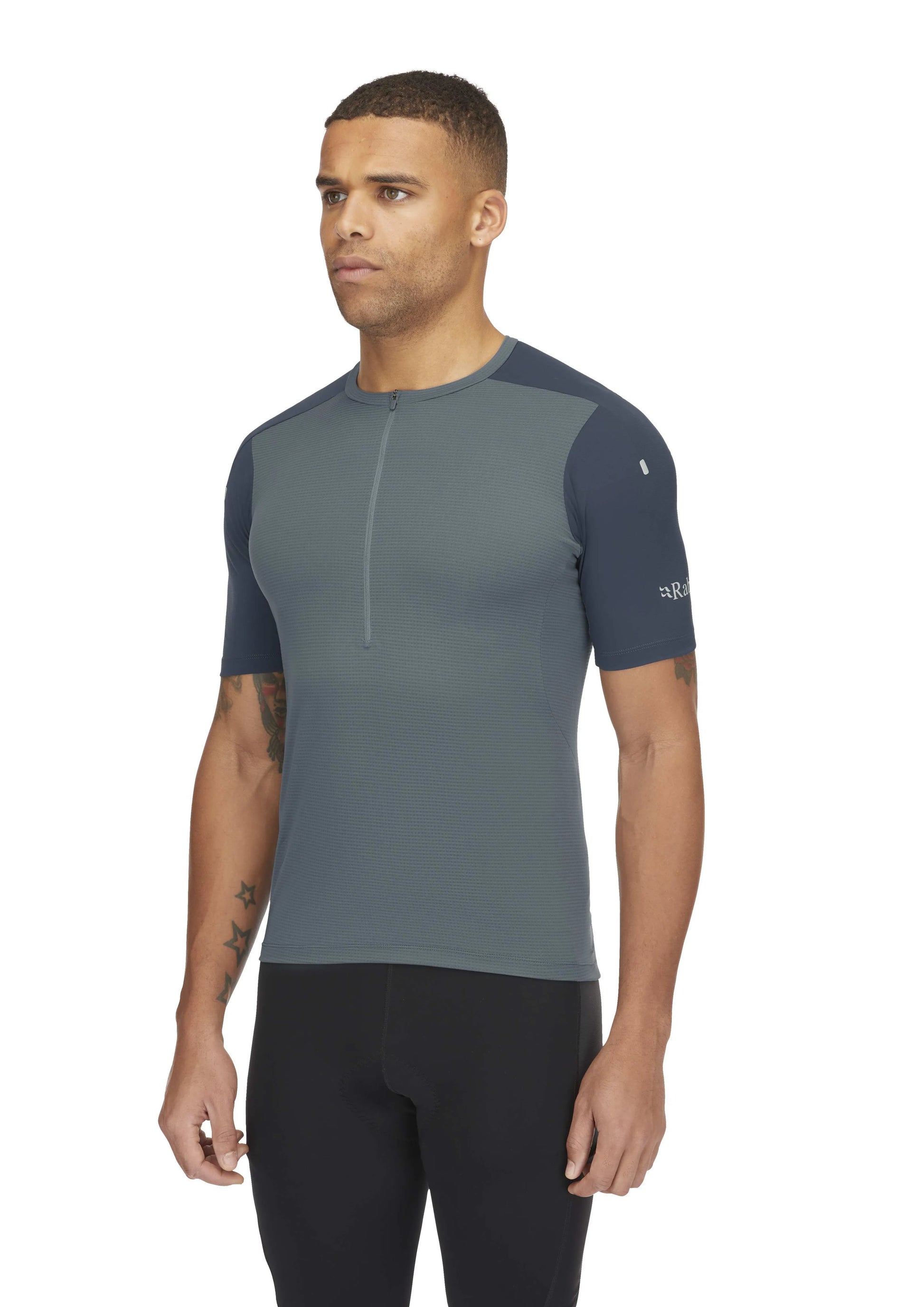 Rab Cinder Tract Jersey Tempest Blue/Orion Blue / XXL