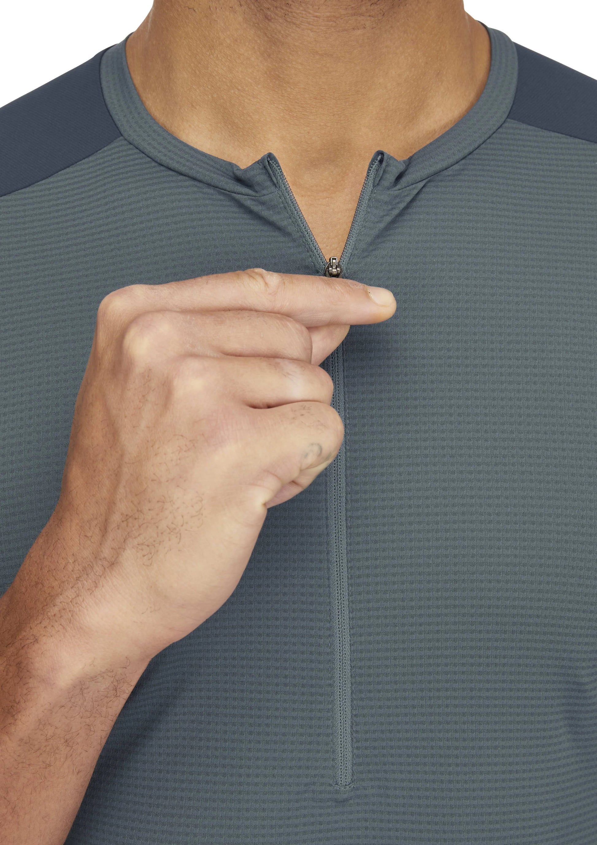 Rab Cinder Tract Jersey Tempest Blue/Orion Blue / XXL