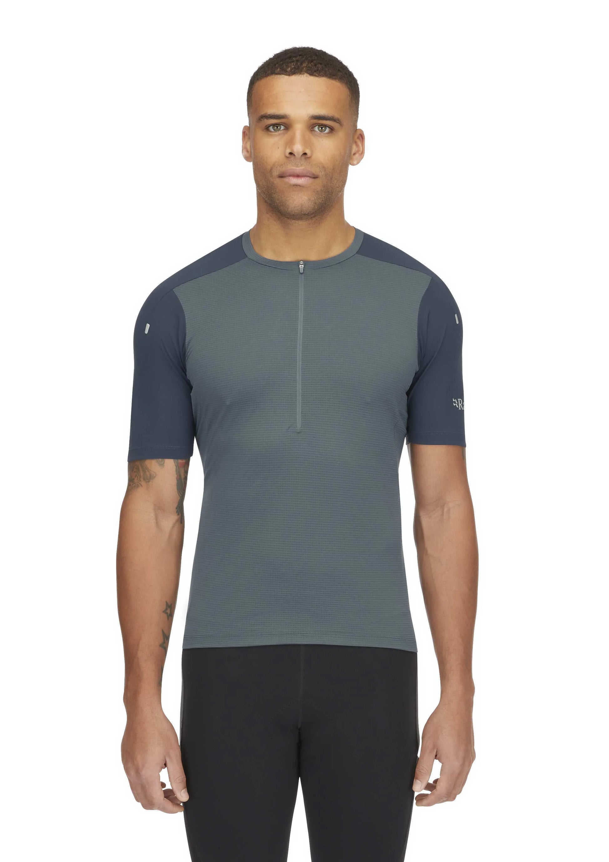 Rab Cinder Tract Jersey Tempest Blue/Orion Blue / XXL