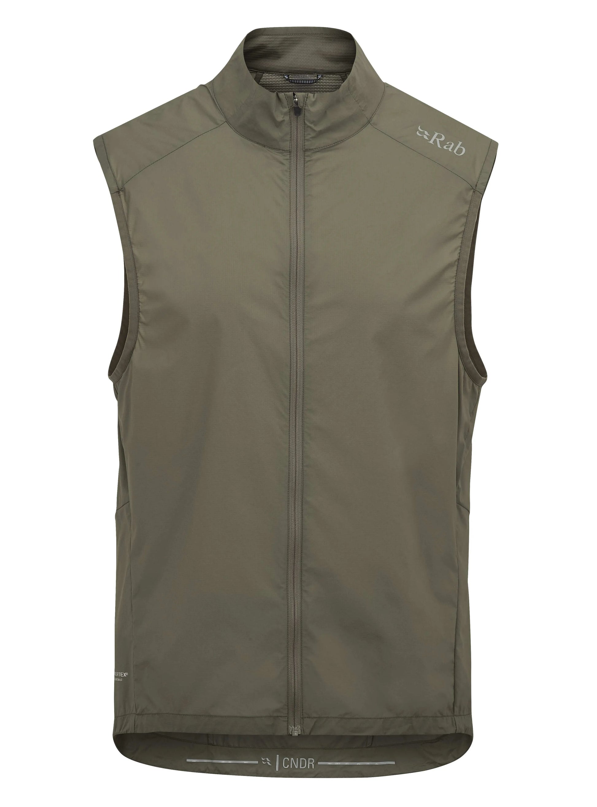 Rab Cinder Windveil Vest Light Khaki / XXL