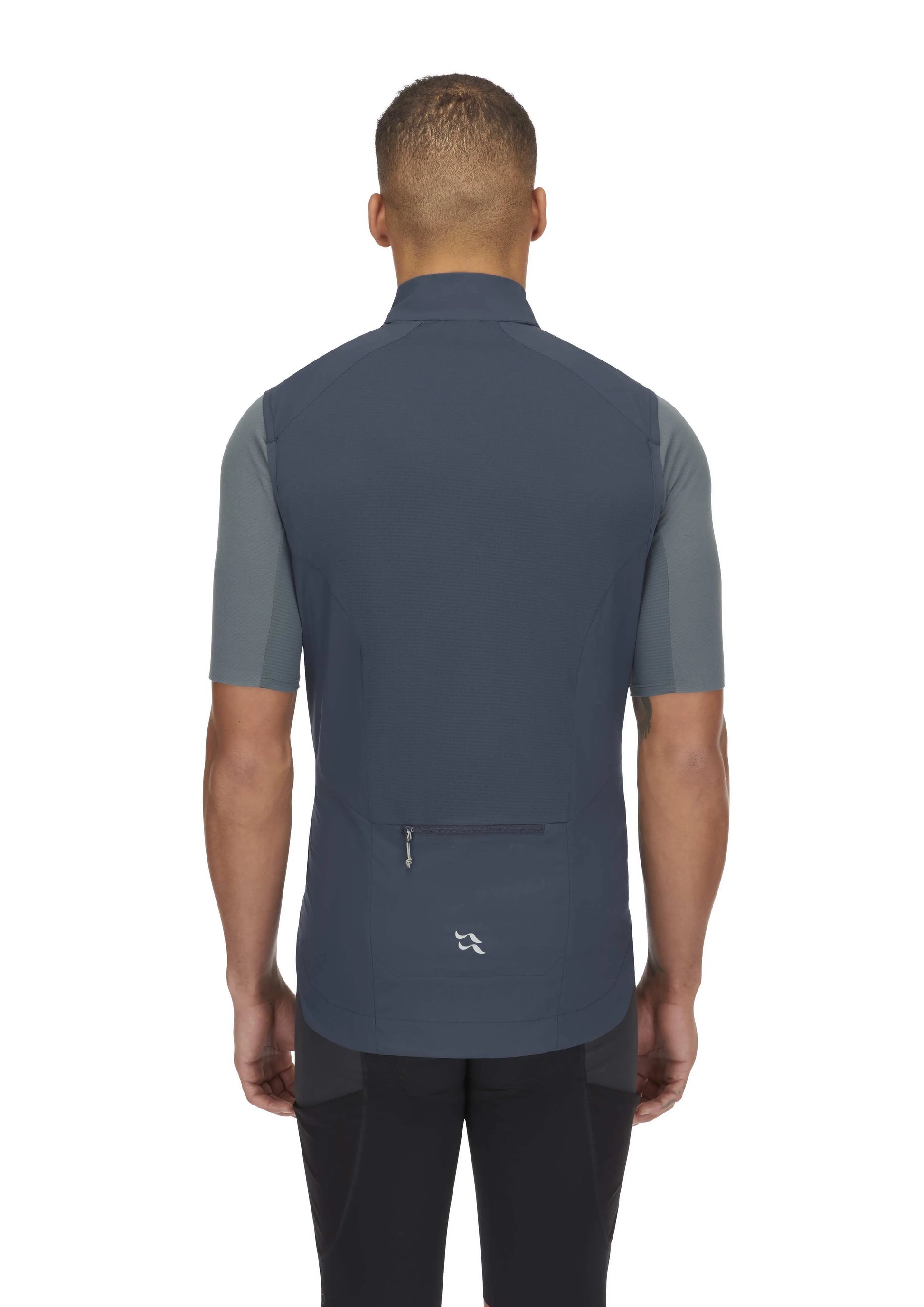 Rab Cinder Windveil Vest Tempest Blue / XXL