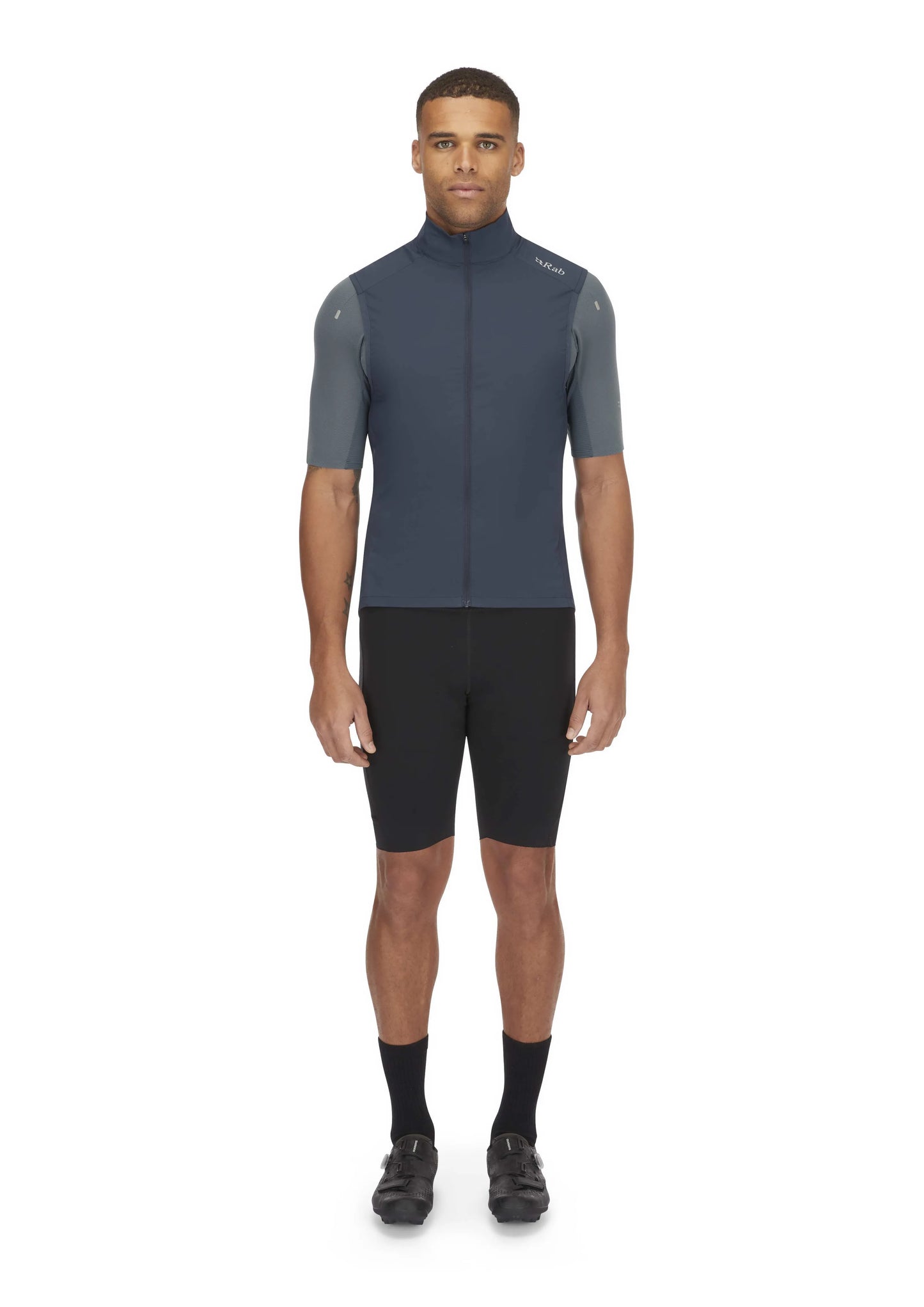 Rab Cinder Windveil Vest Tempest Blue / XXL