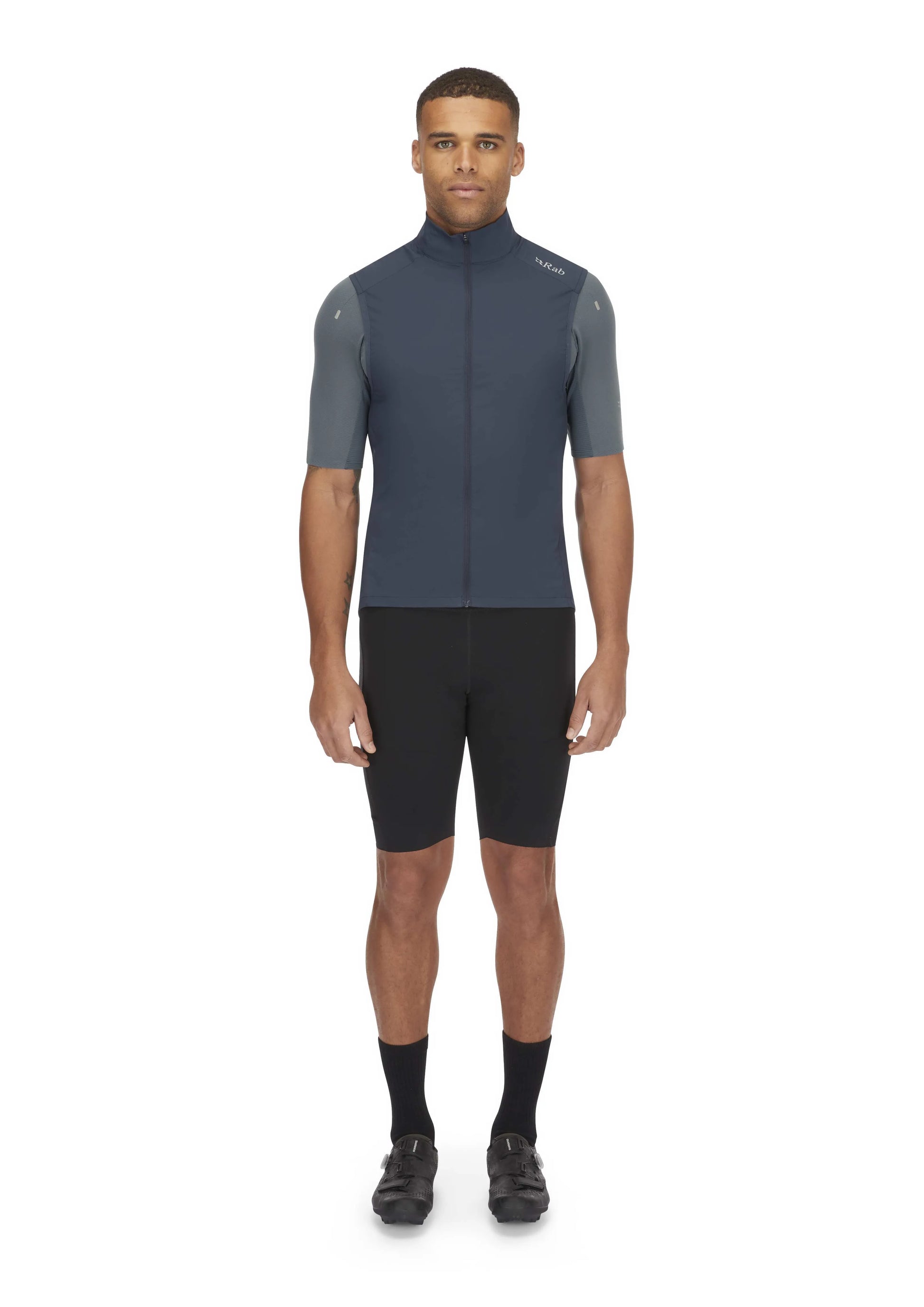 Rab Cinder Windveil Vest Tempest Blue / XXL