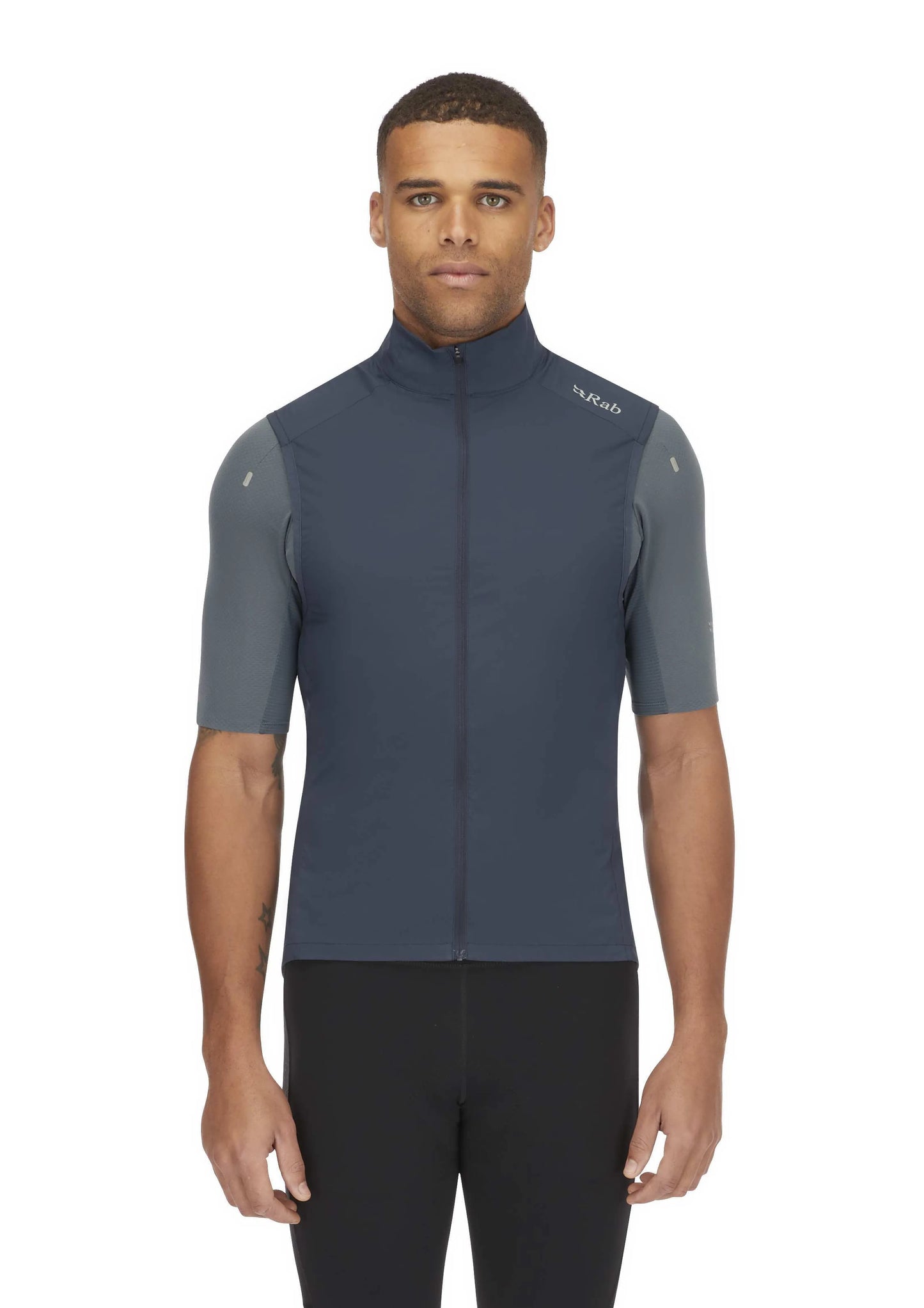 Rab Cinder Windveil Vest Tempest Blue / XXL