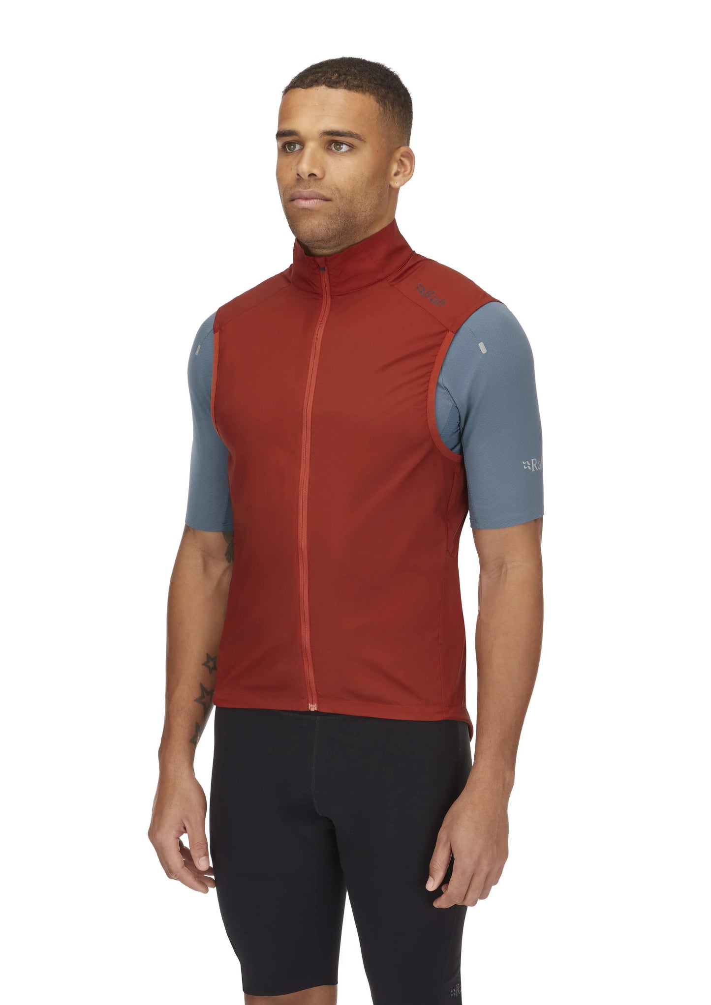 Rab Cinder Windveil Vest Tuscan Red / XXL