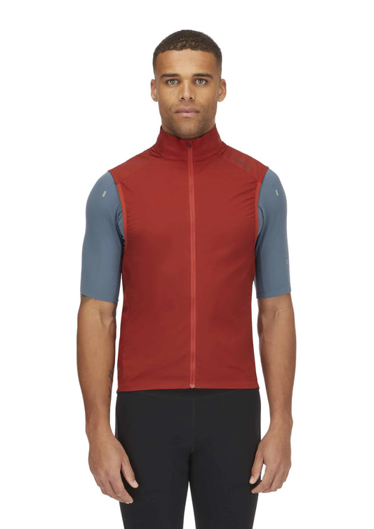 Rab Cinder Windveil Vest Tuscan Red / XXL