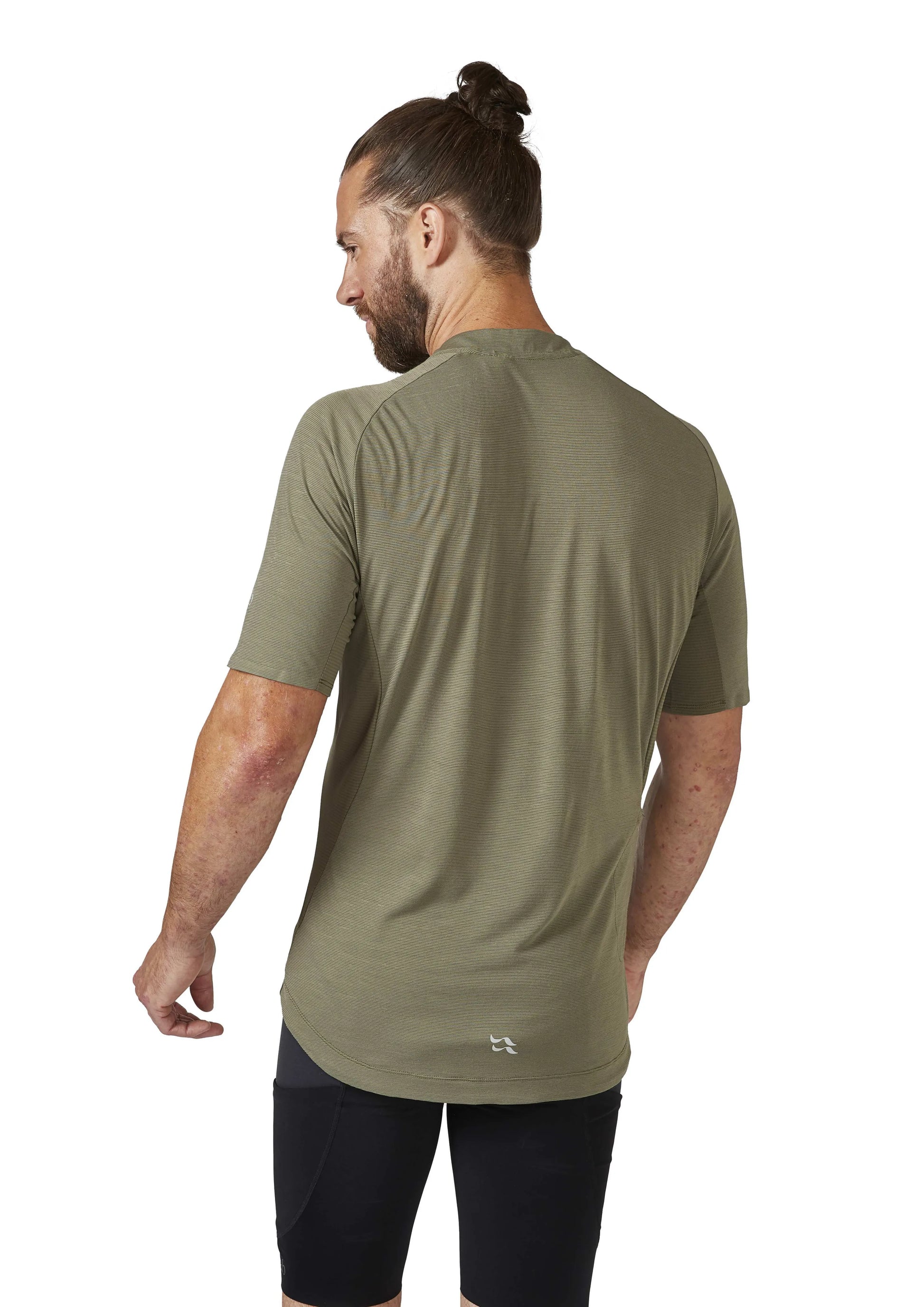 Rab Cindercrino Zip Tee Light Khaki / XL
