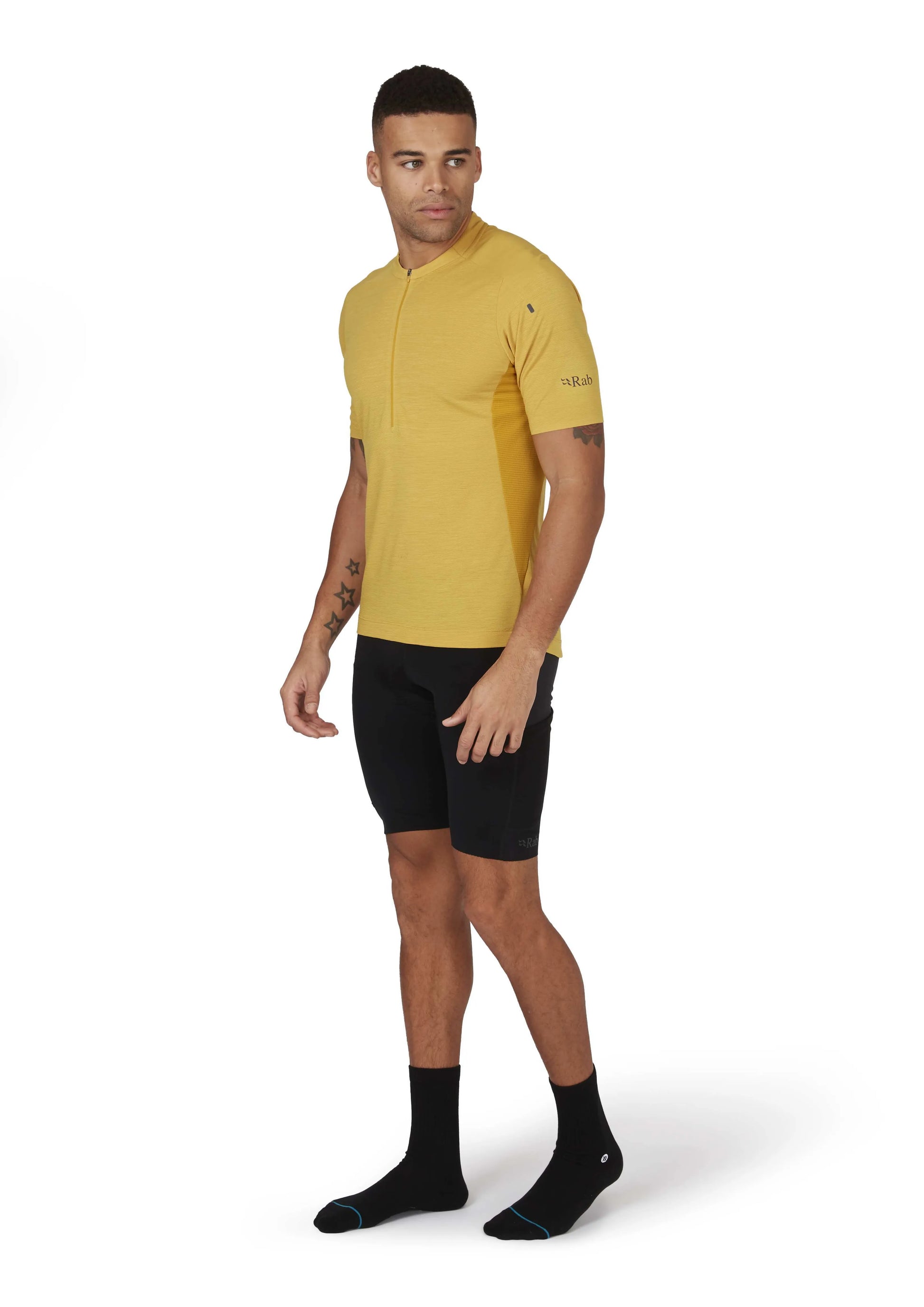 Rab Cindercrino Zip Tee Sahara / XL
