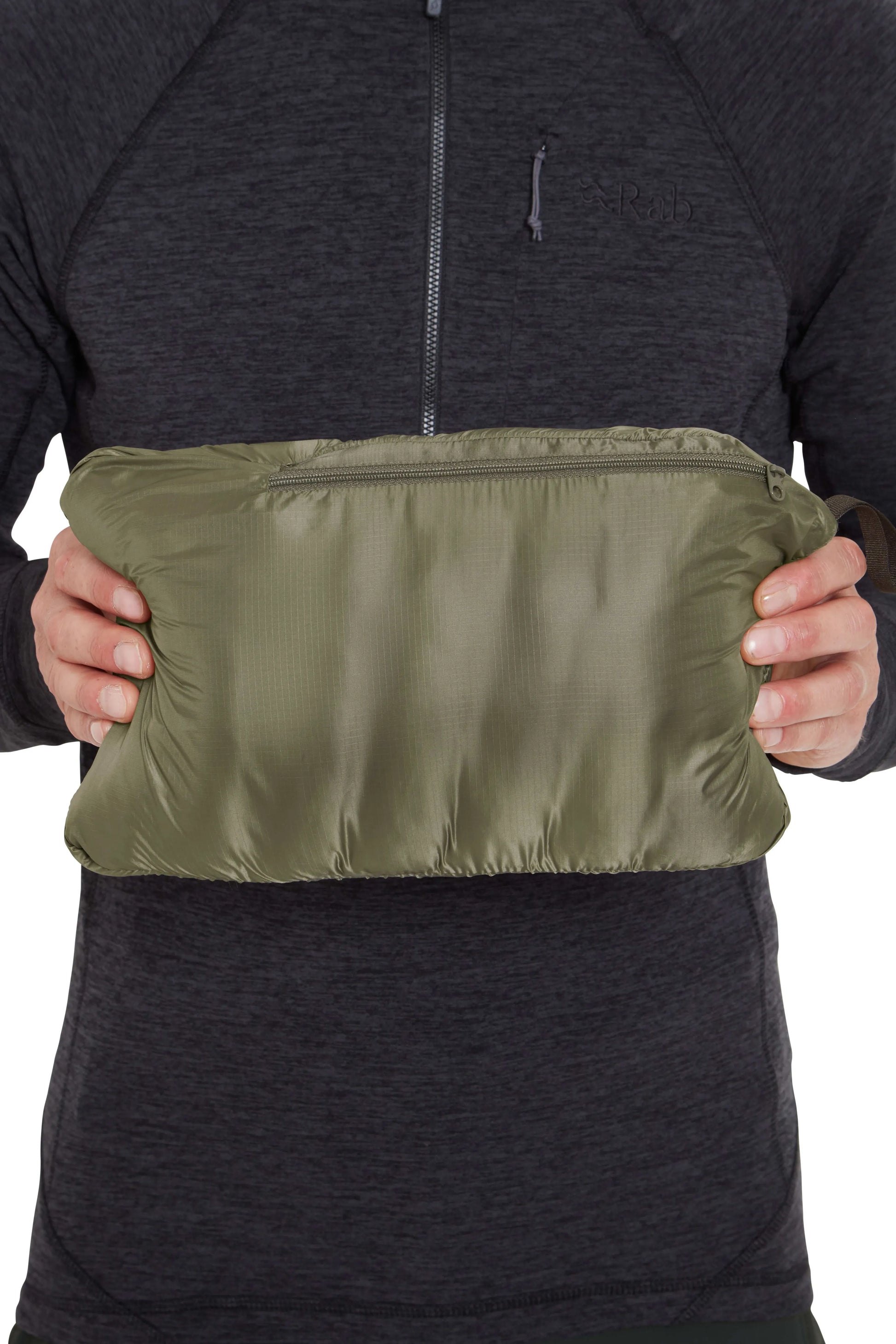 Rab Cirrus Flex Vest Light Khaki/Army / XXL
