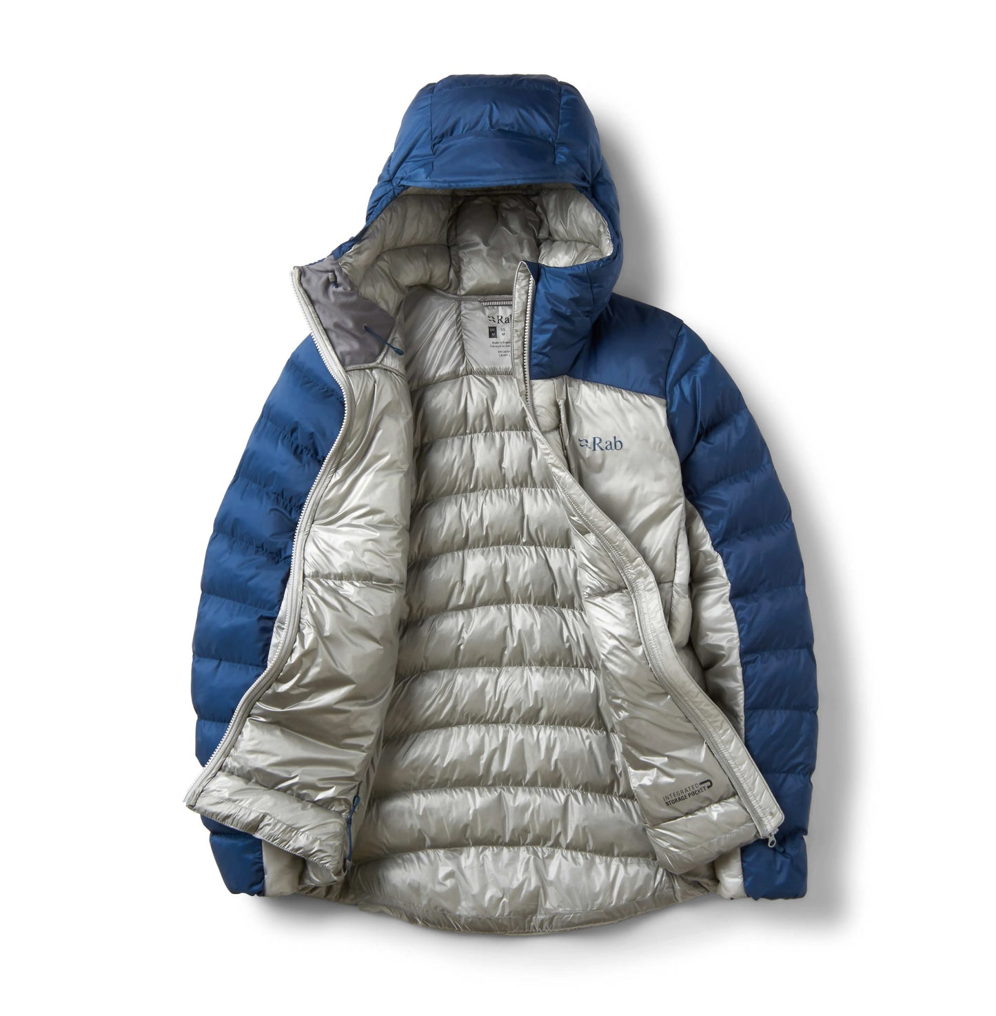 Rab Cirrus Ultra Hoody Tempest Blue/Light Zinc / XXL
