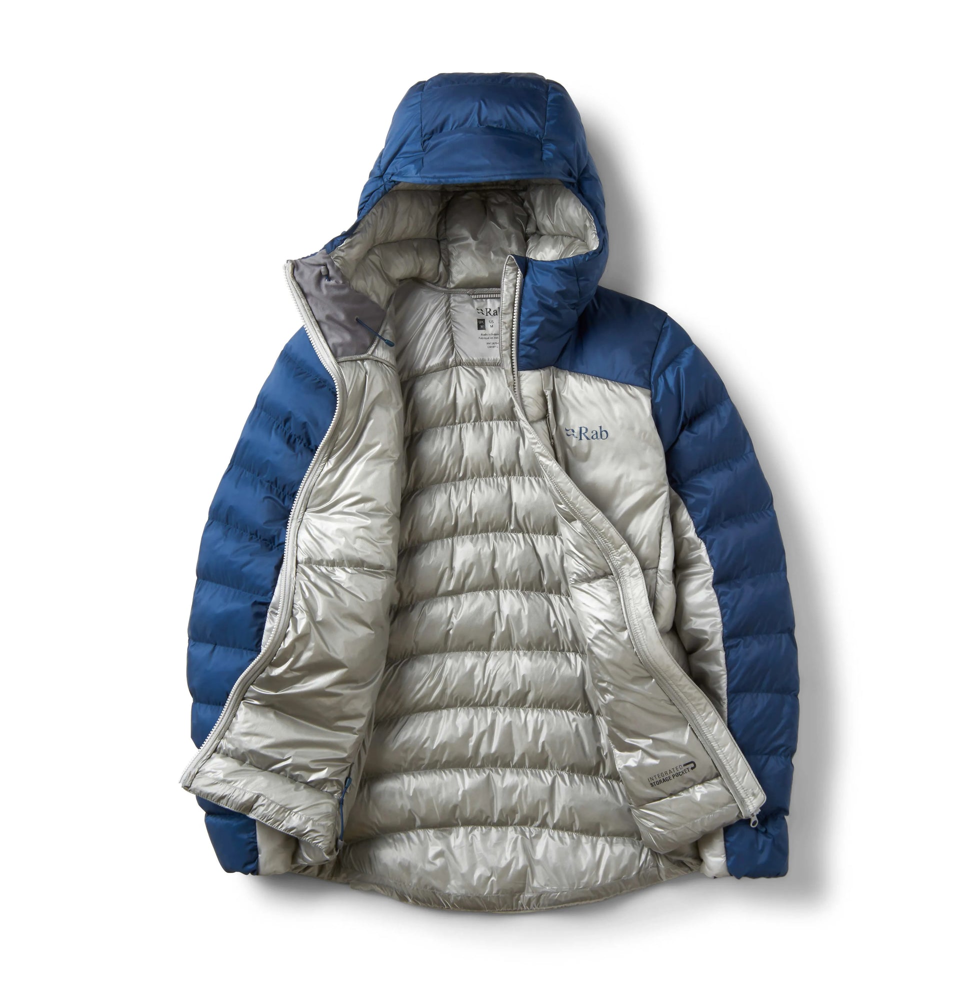 Rab Cirrus Ultra Hoody Tempest Blue/Light Zinc / XXL