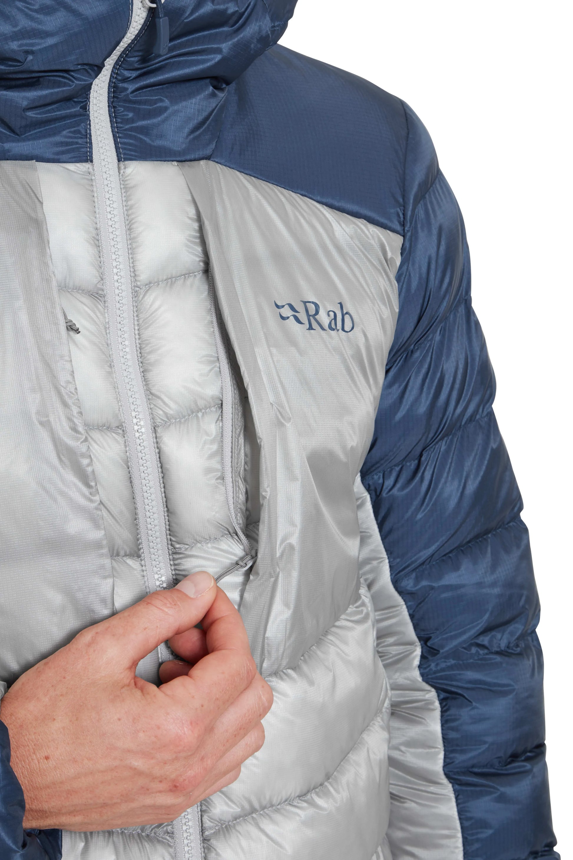 Rab Cirrus Ultra Hoody Tempest Blue/Light Zinc / XXL