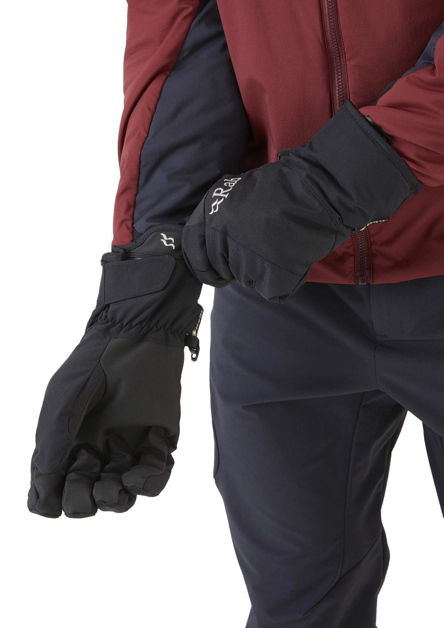 Rab Cresta GTX Gloves Black/Black / XL