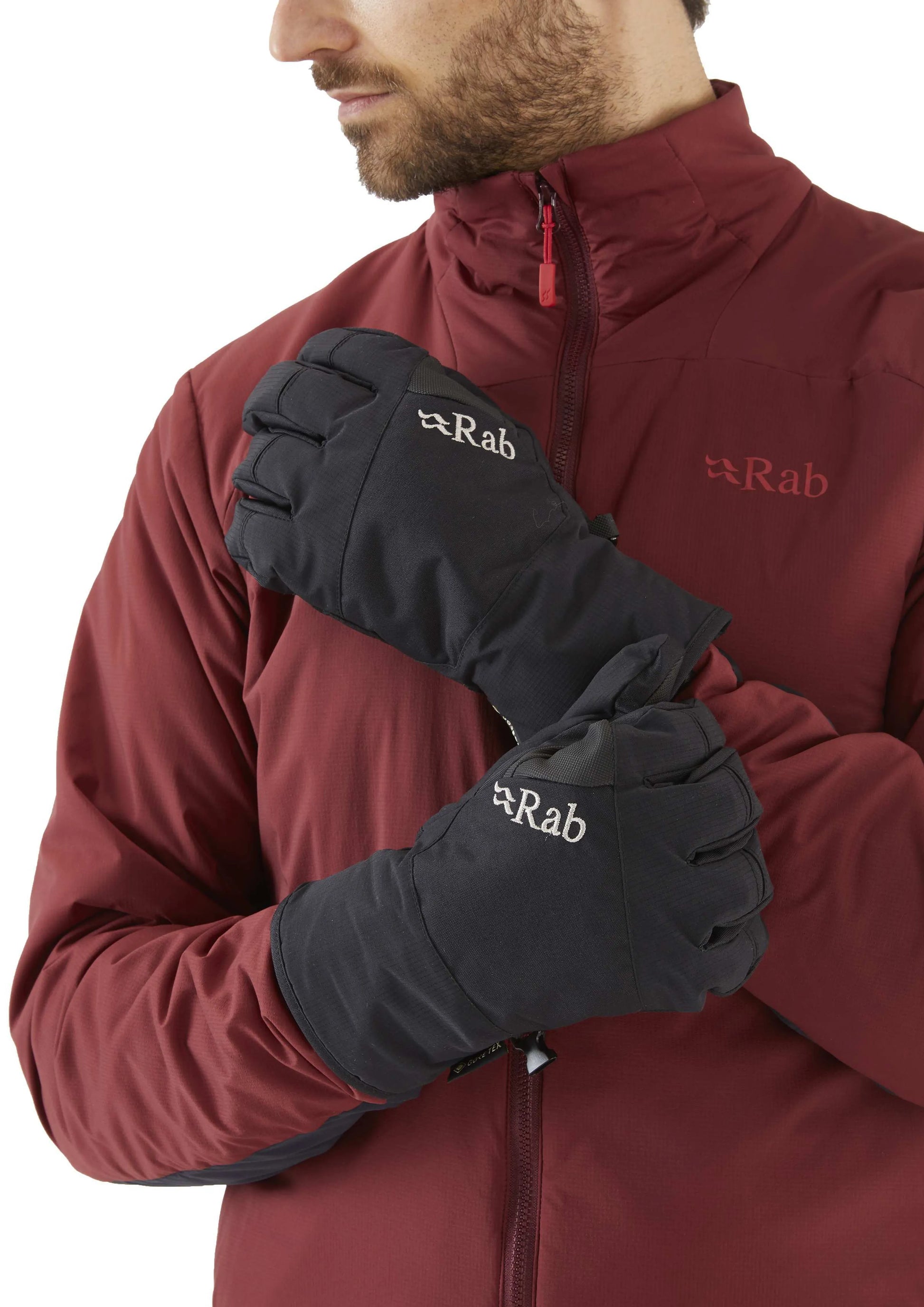 Rab Cresta GTX Gloves Black/Black / XL