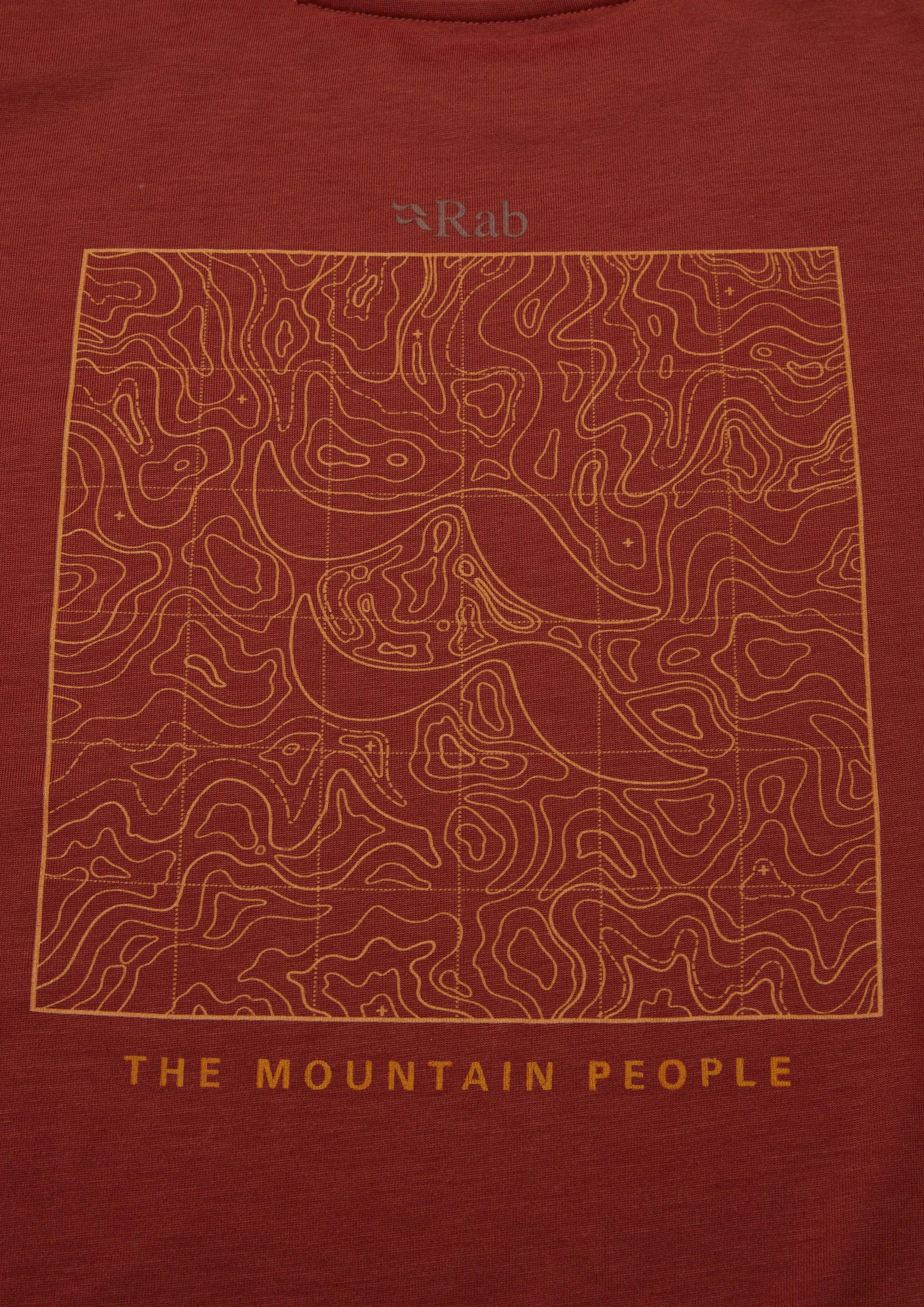 Rab Crimp Elevation Tee Tuscan Red / XXL