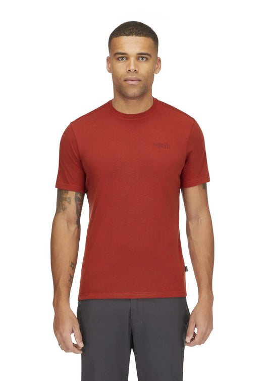 Rab Crimp Elevation Tee Tuscan Red / XXL