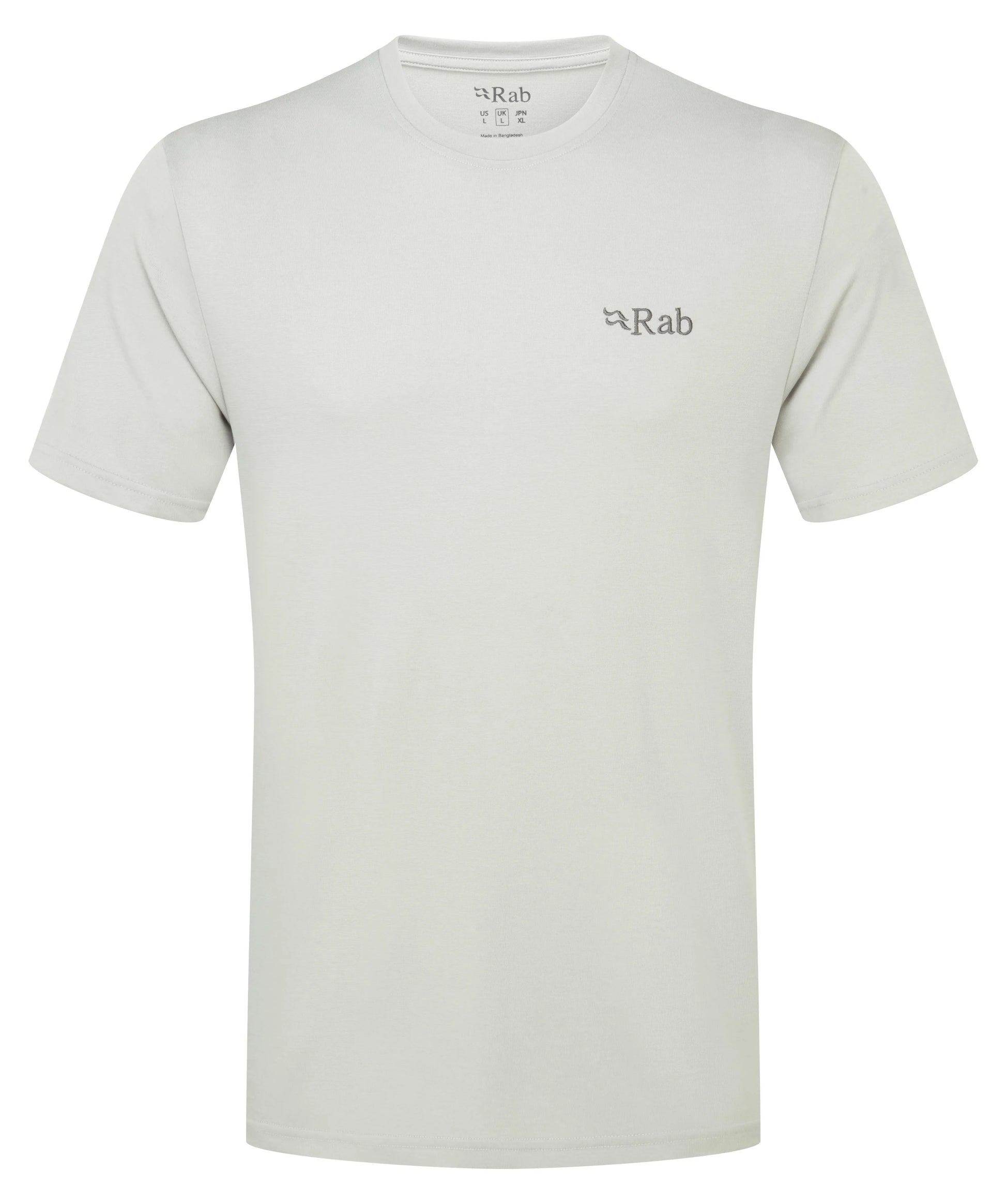 Rab Crimp Logo Tee Light Zinc / XXL
