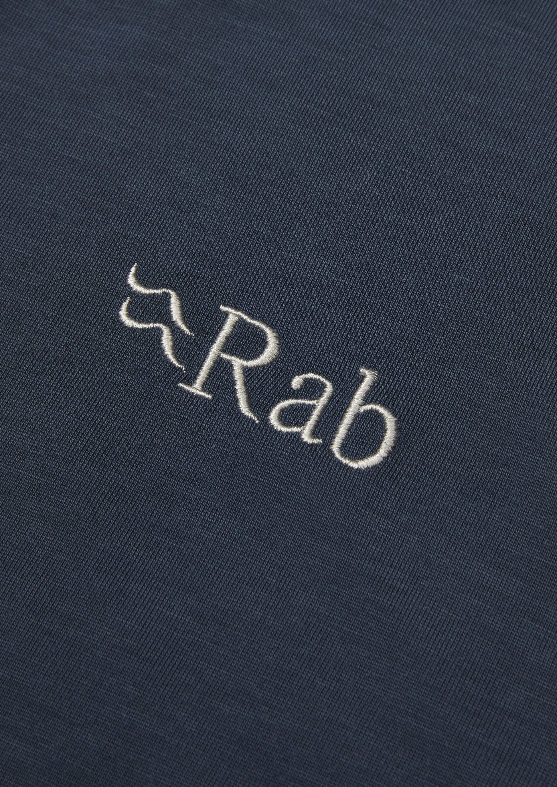 Rab Crimp Logo Tee Tempest Blue / XXL