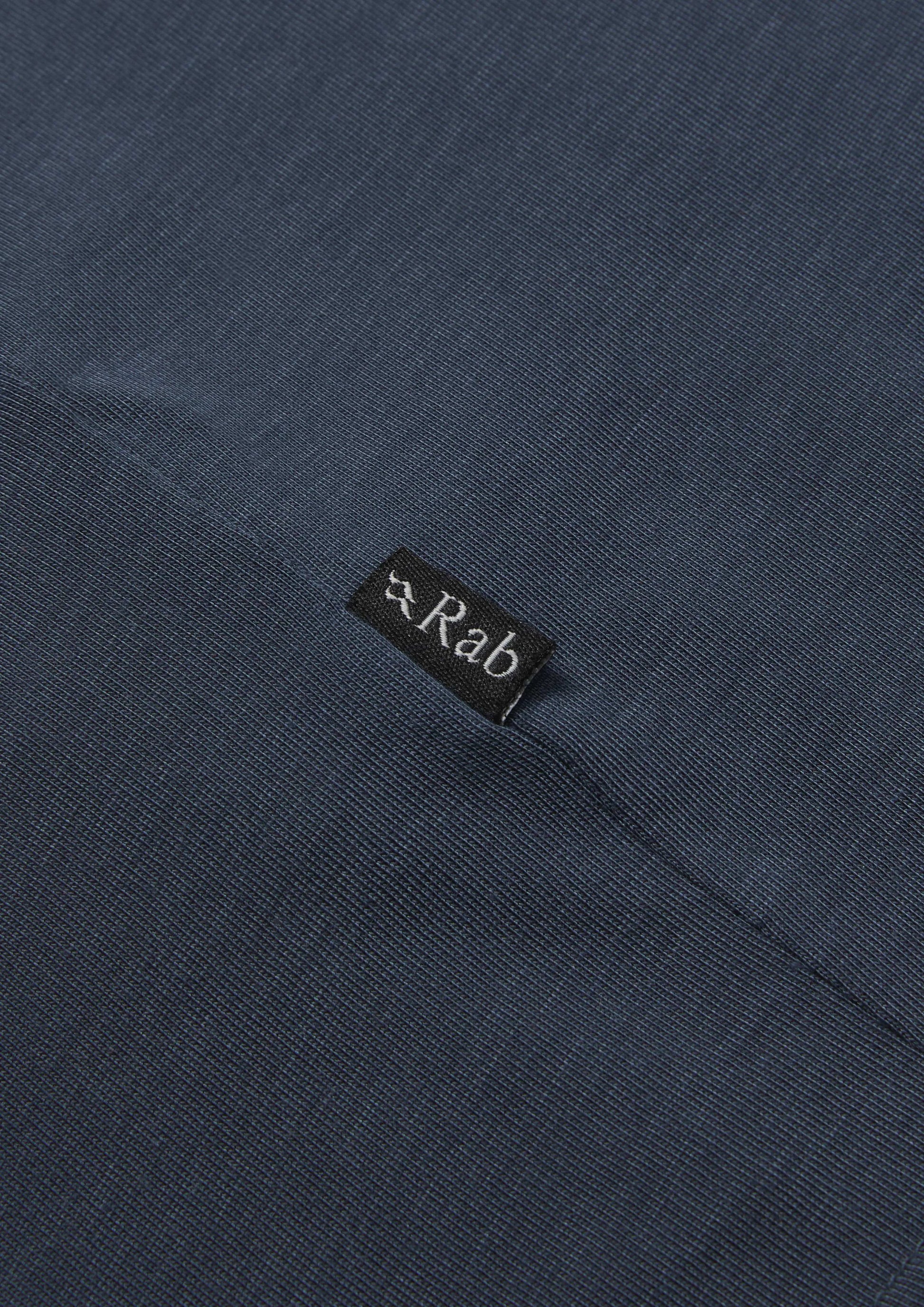 Rab Crimp Logo Tee Tempest Blue / XXL