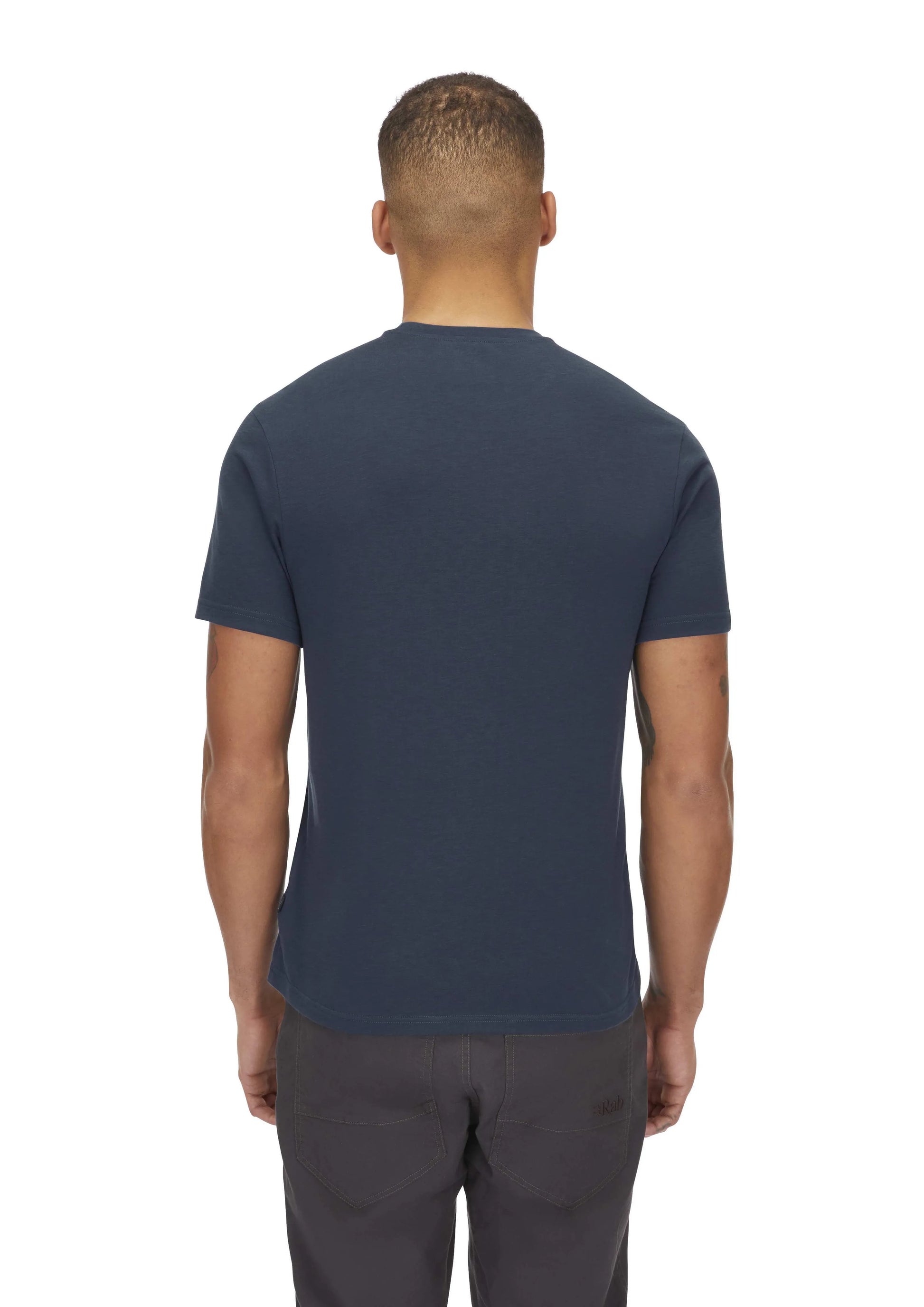 Rab Crimp Logo Tee Tempest Blue / XXL