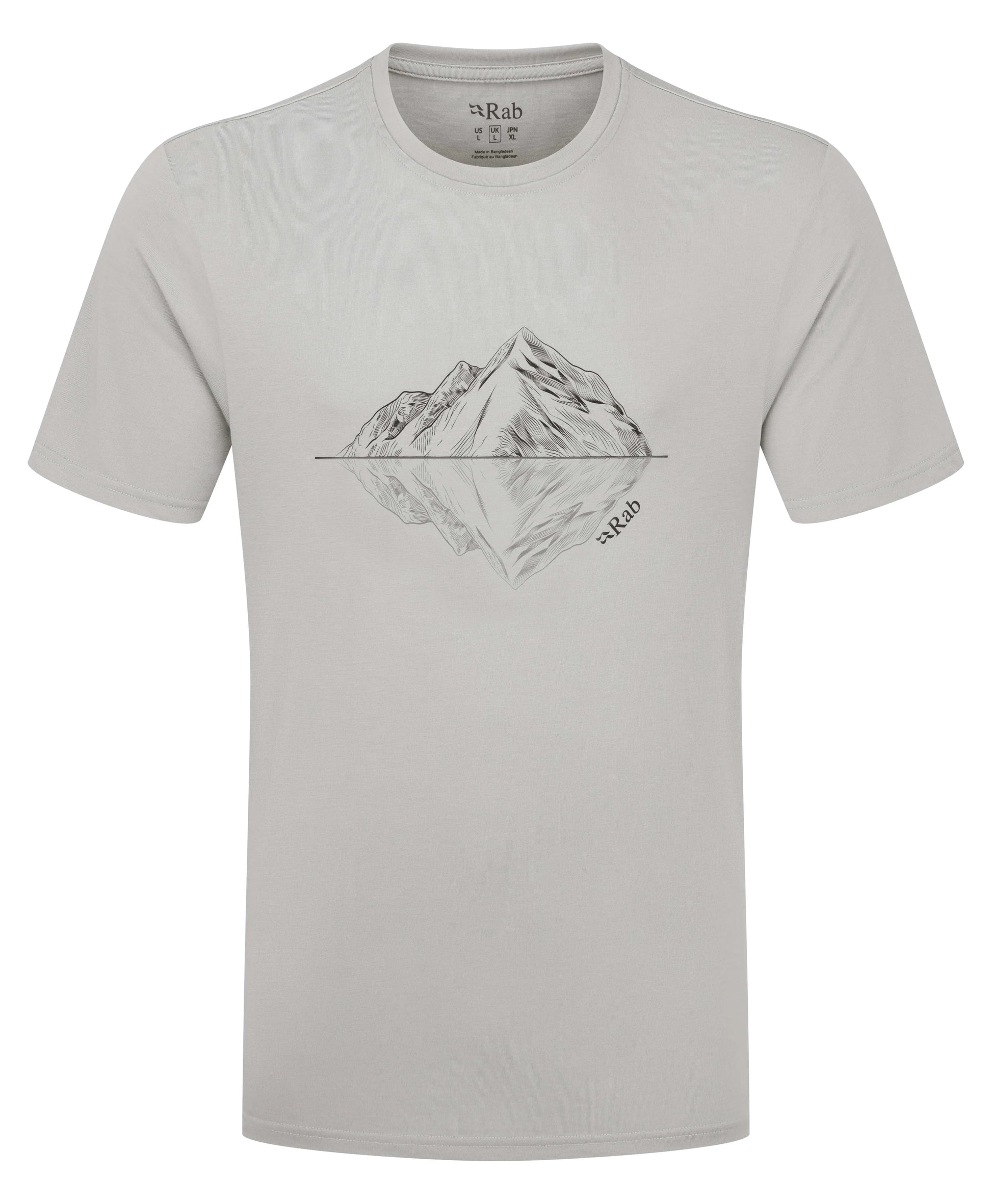 Rab Crimp Reflection Tee Light Zinc / XXL