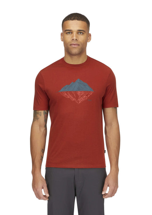 Rab Crimp Reflection Tee Tuscan Red / XXL