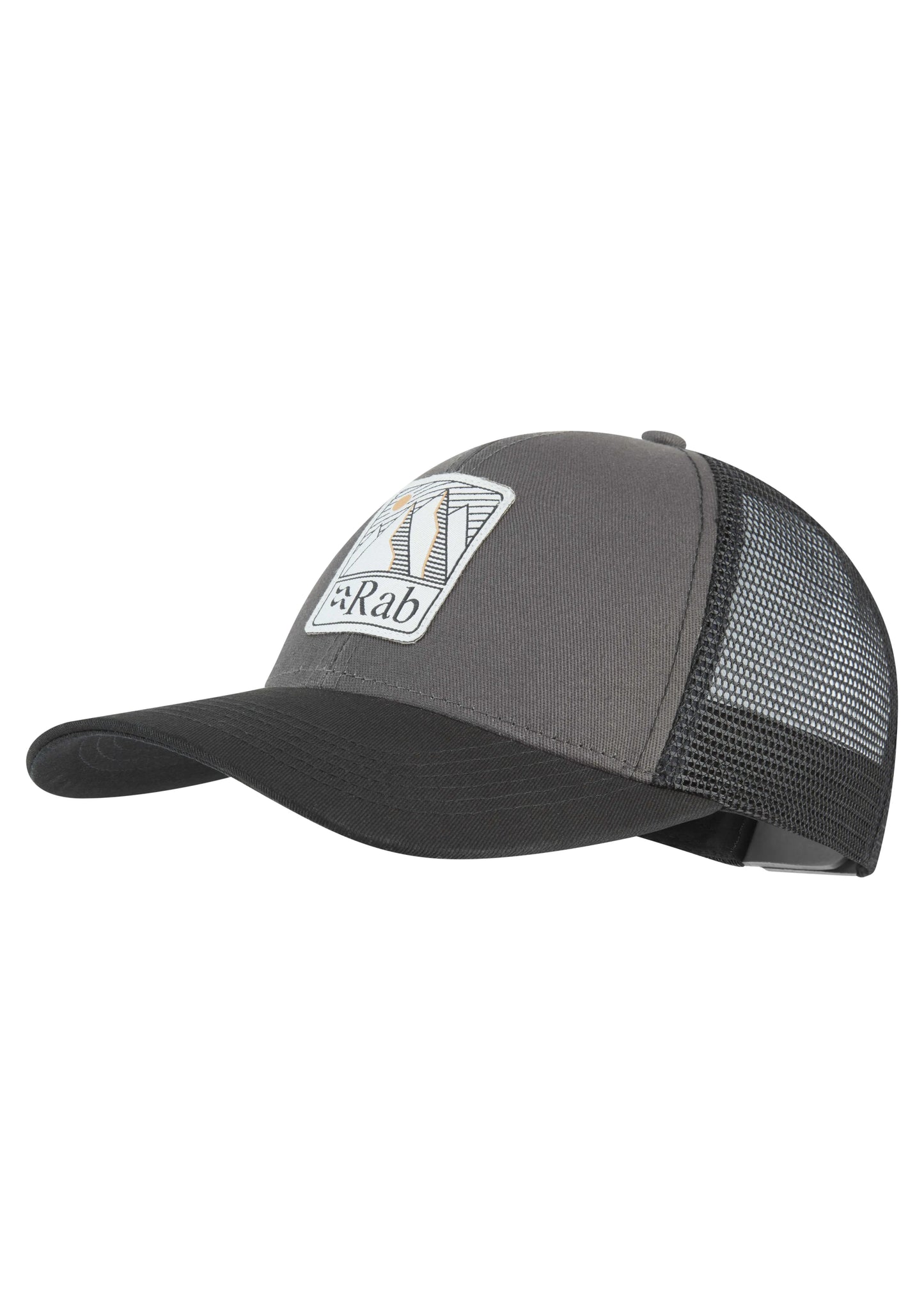 Rab Dihedral Badge Cap Graphene/Beluga / ONE