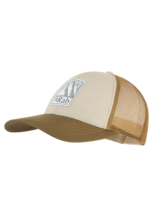 Rab Dihedral Badge Cap Pebble/Oak / ONE