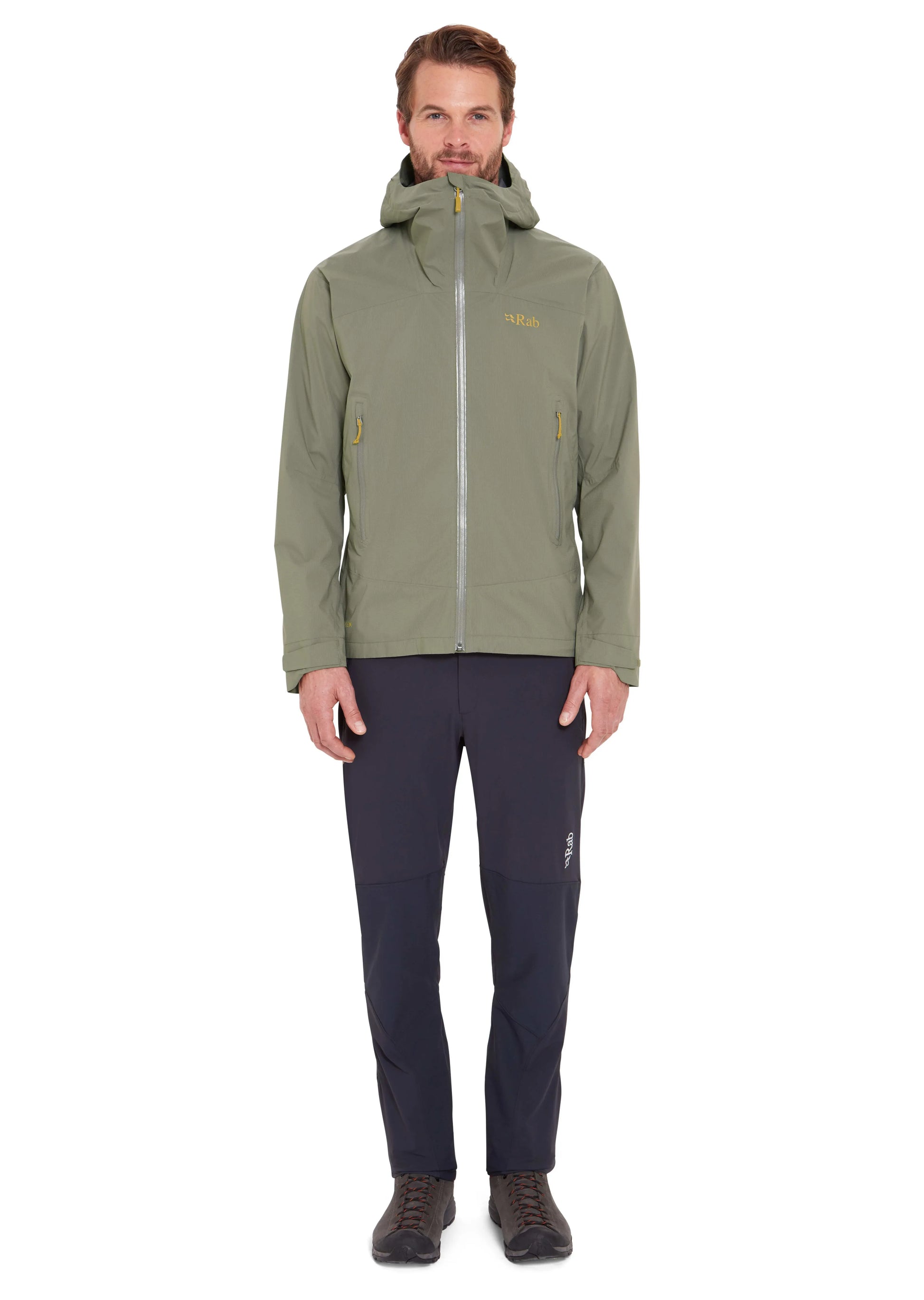 Rab Downpour Light Jacket Light Khaki / XXL