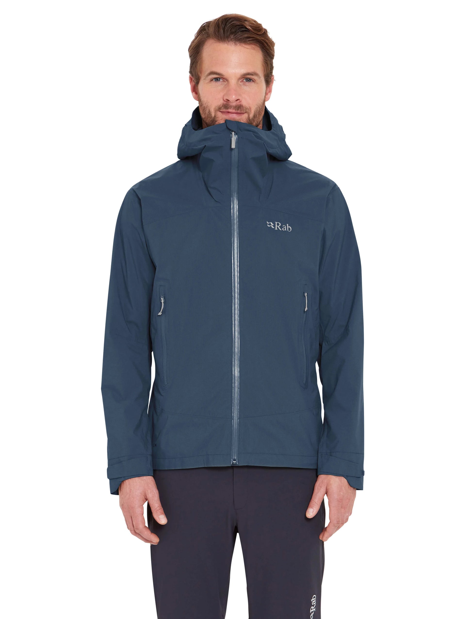 Rab Downpour Light Jacket Tempest Blue / XXL