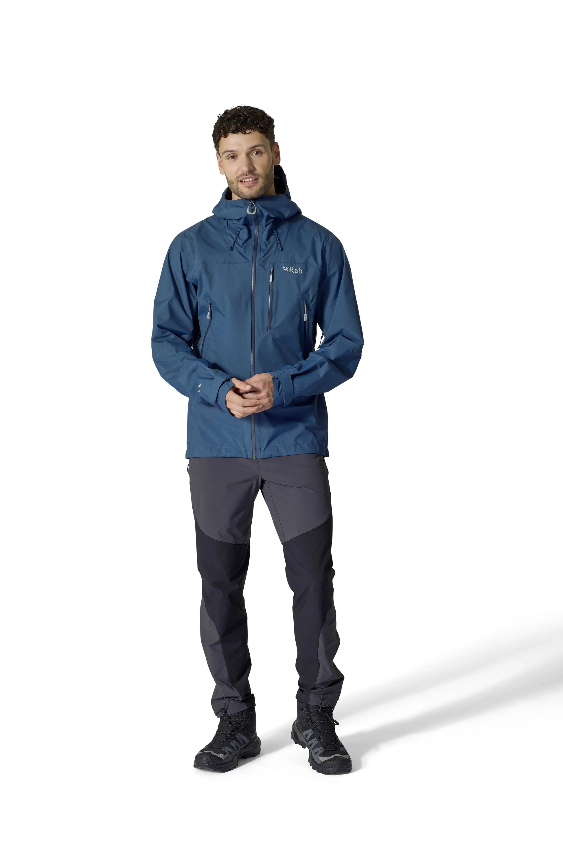 Rab Downpour Mountain Jacket Tempest Blue / XXL