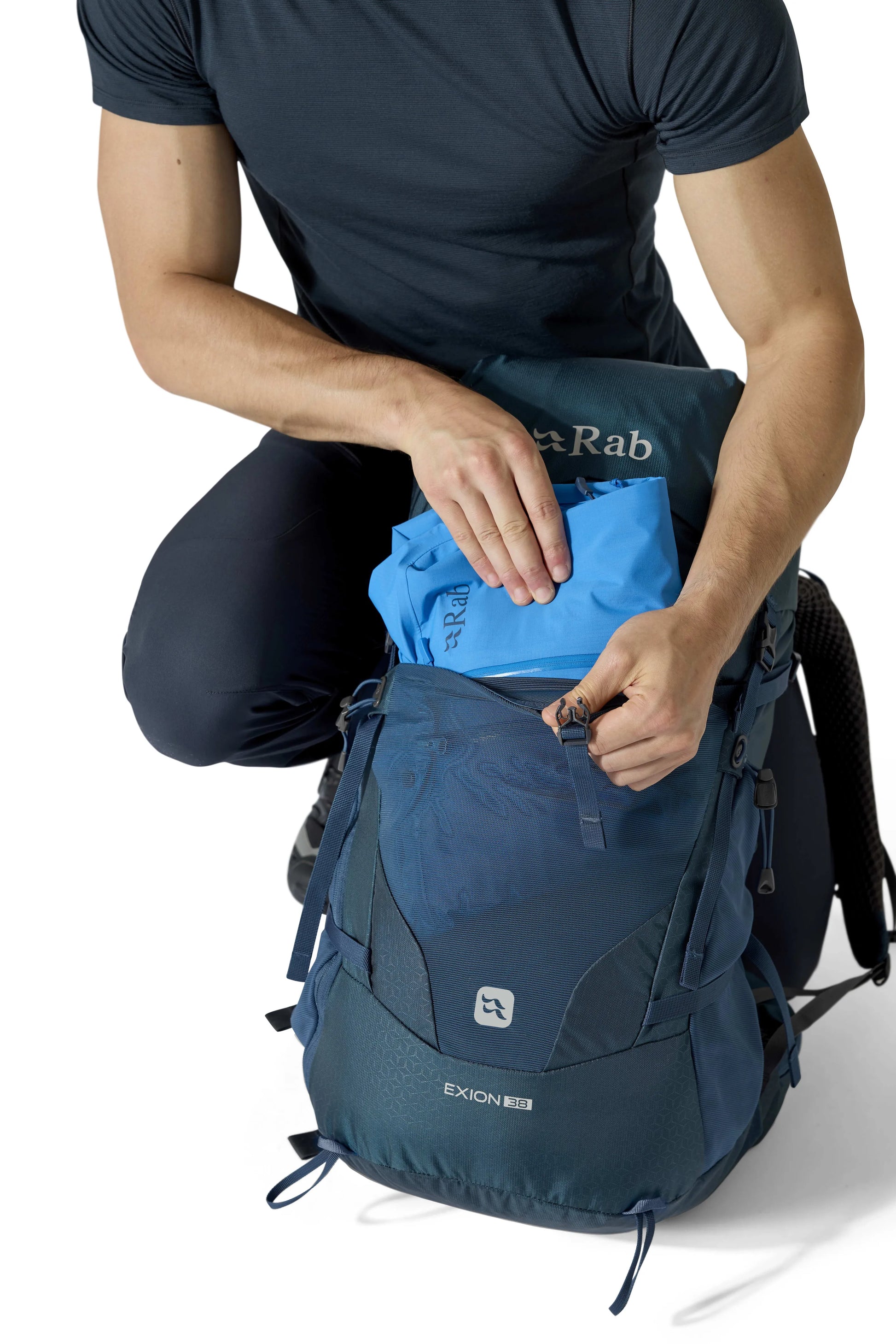 Rab Exion 38 Tempest Blue / MLG