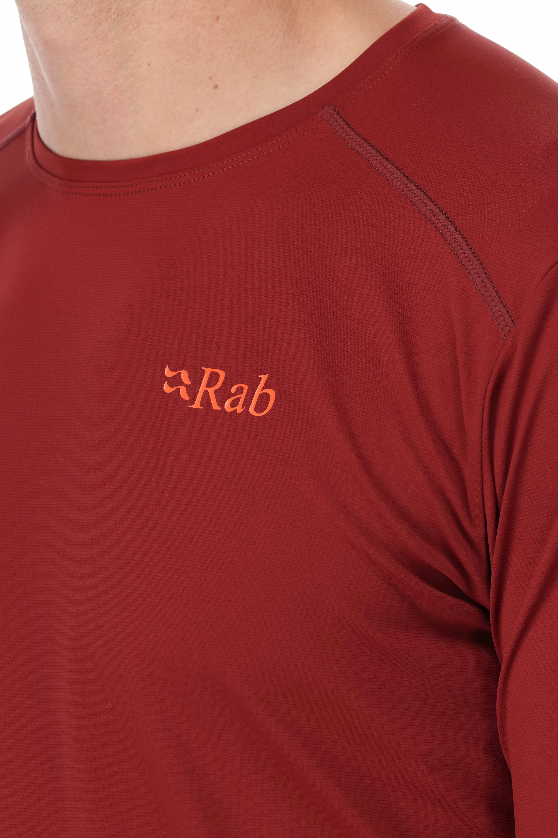 Rab Force LS Tee Oxblood Red / XXL