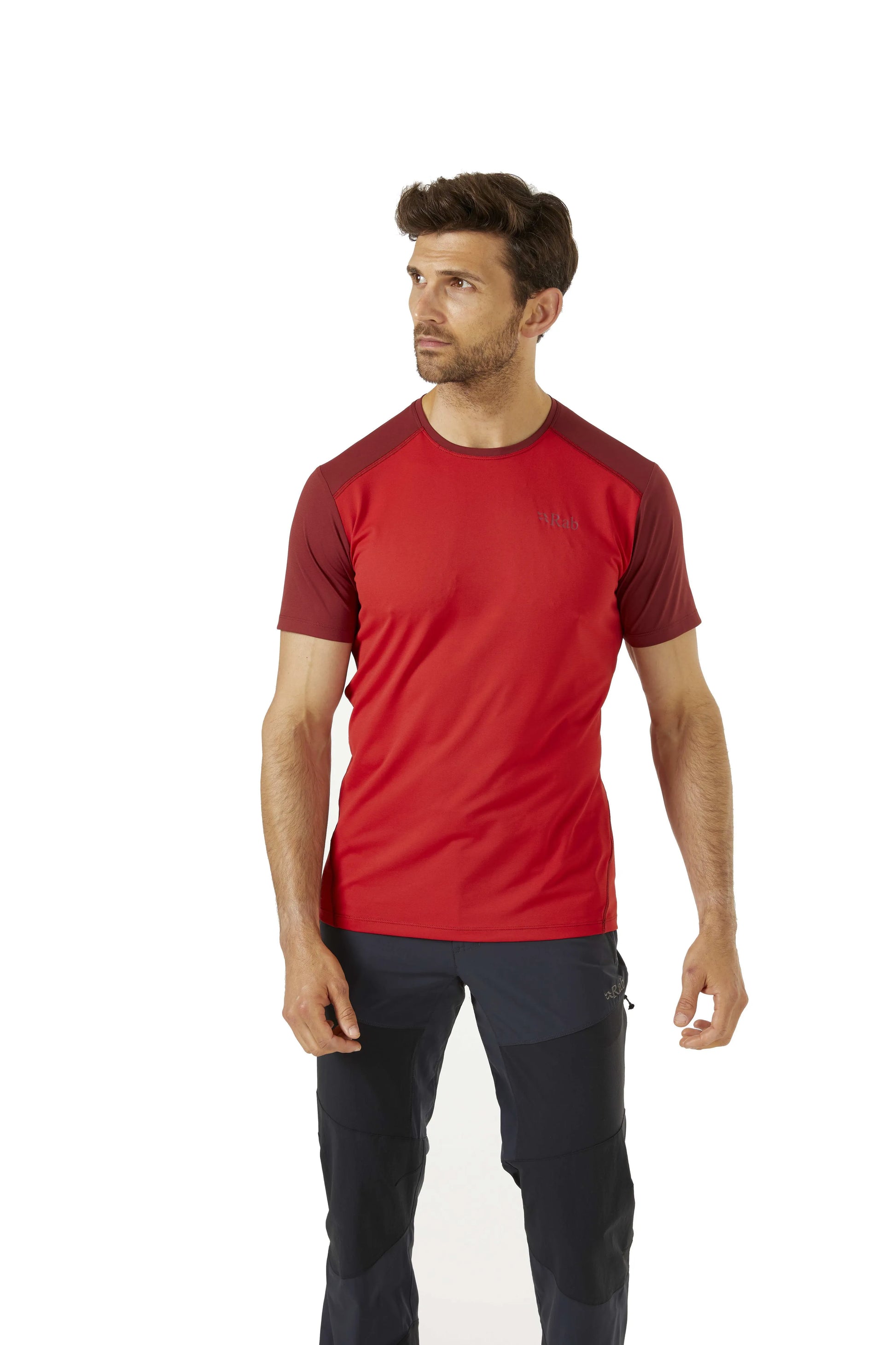 Rab Force Tee Ascent Red/Oxblood Red / XXL