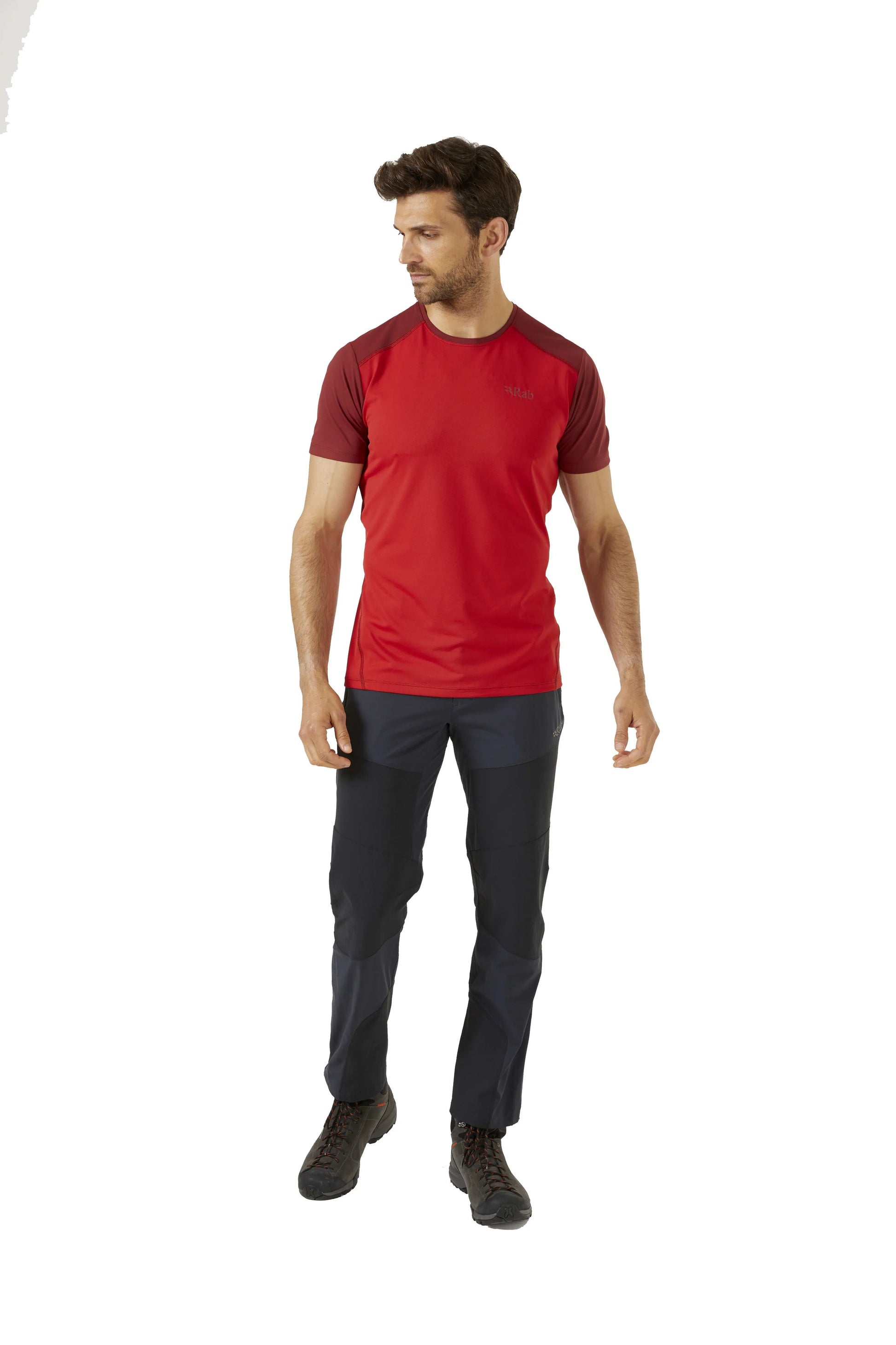 Rab Force Tee Ascent Red/Oxblood Red / XXL