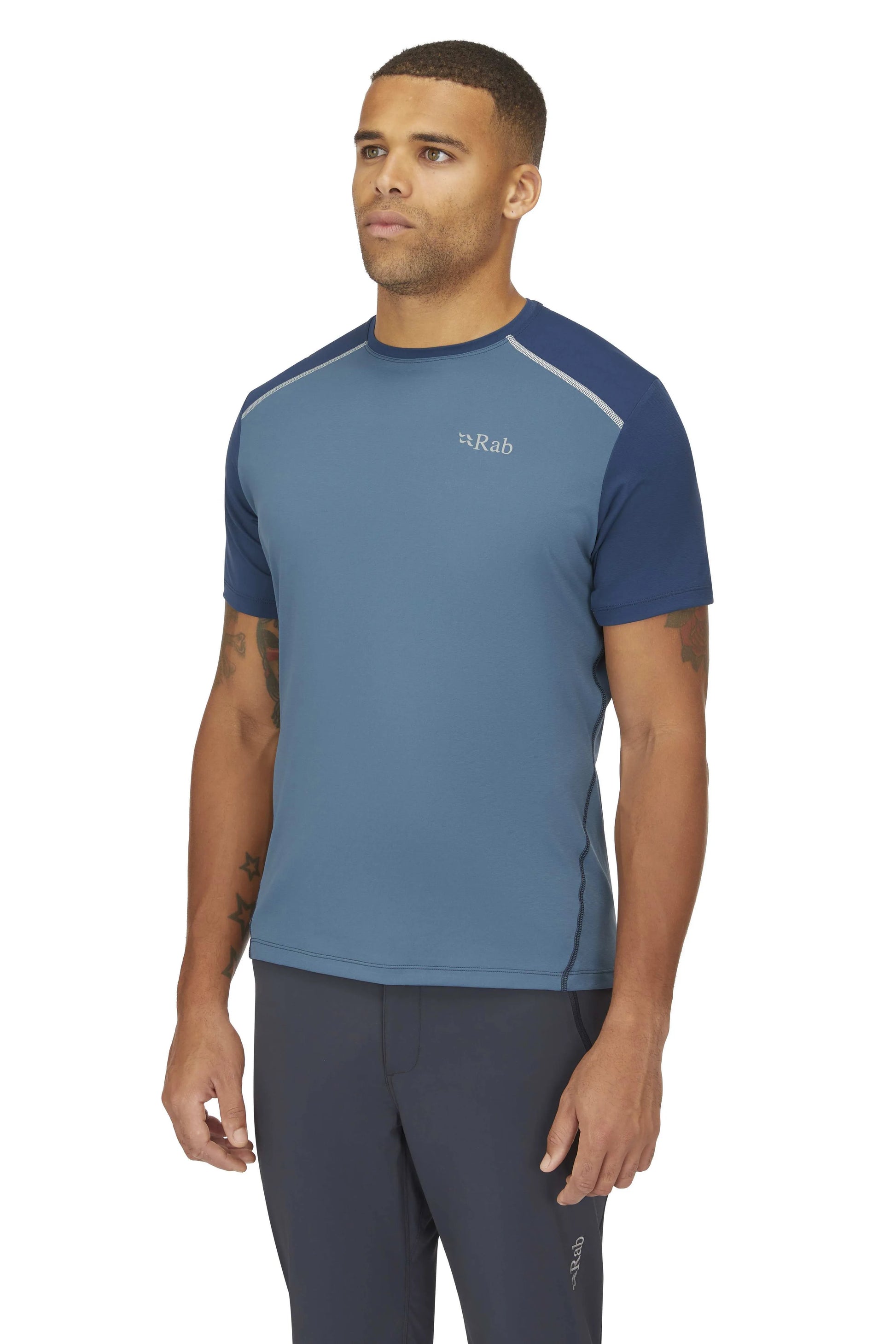 Rab Force Tee Orion Blue/Tempest Blue / XXL