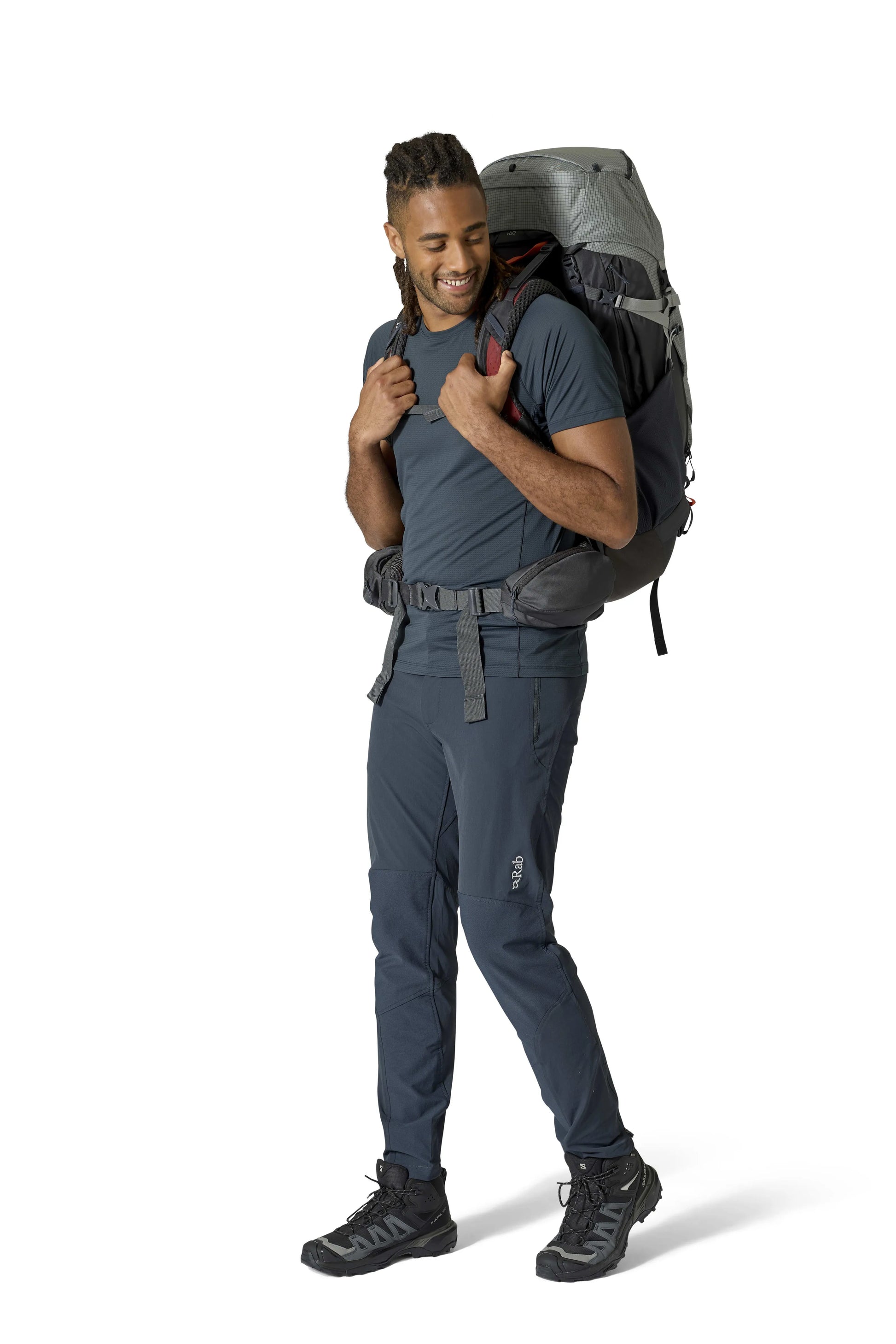 Rab Hyperon 65 Dark Pewter/Anthracite / MLG