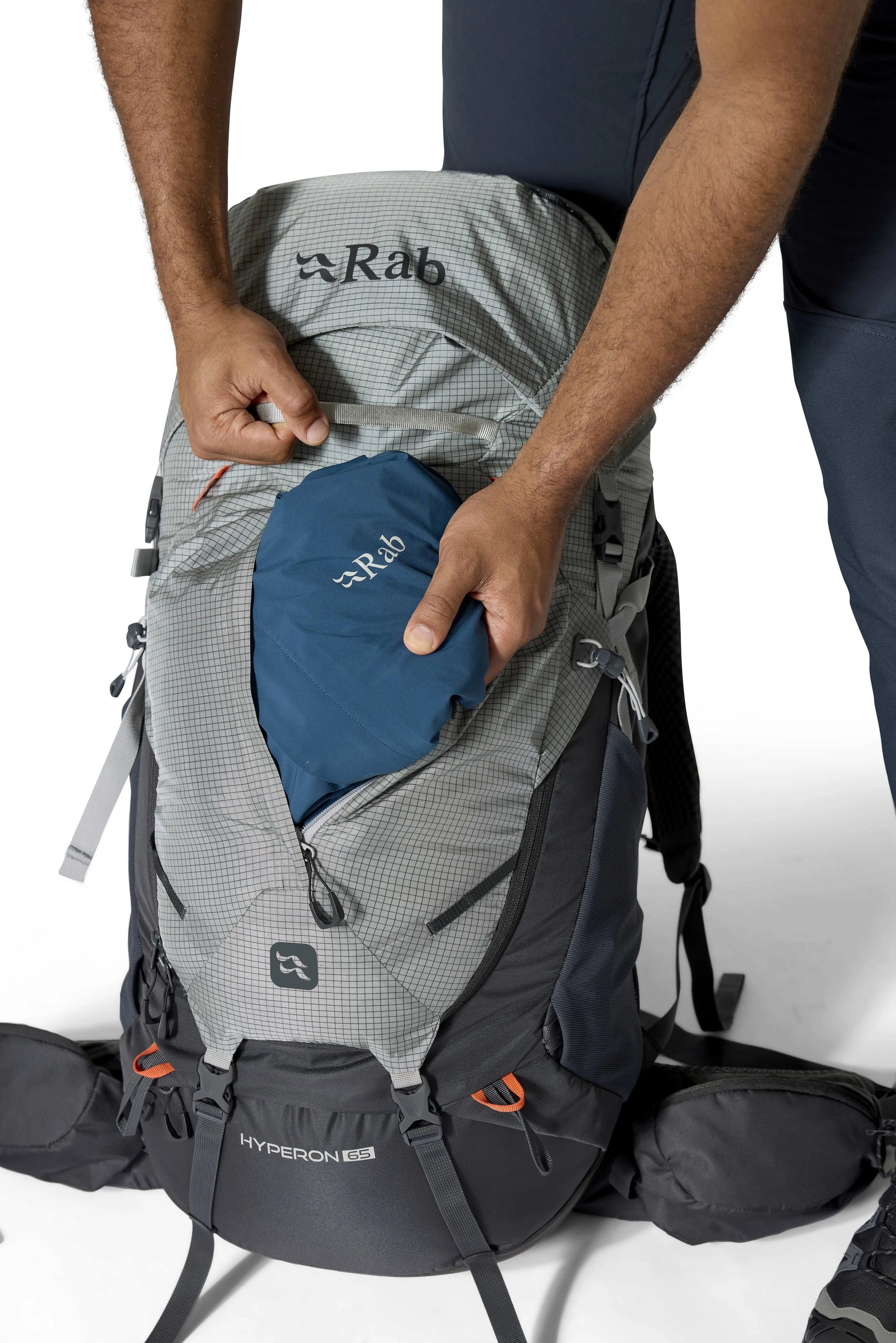 Rab Hyperon 65 Dark Pewter/Anthracite / MLG