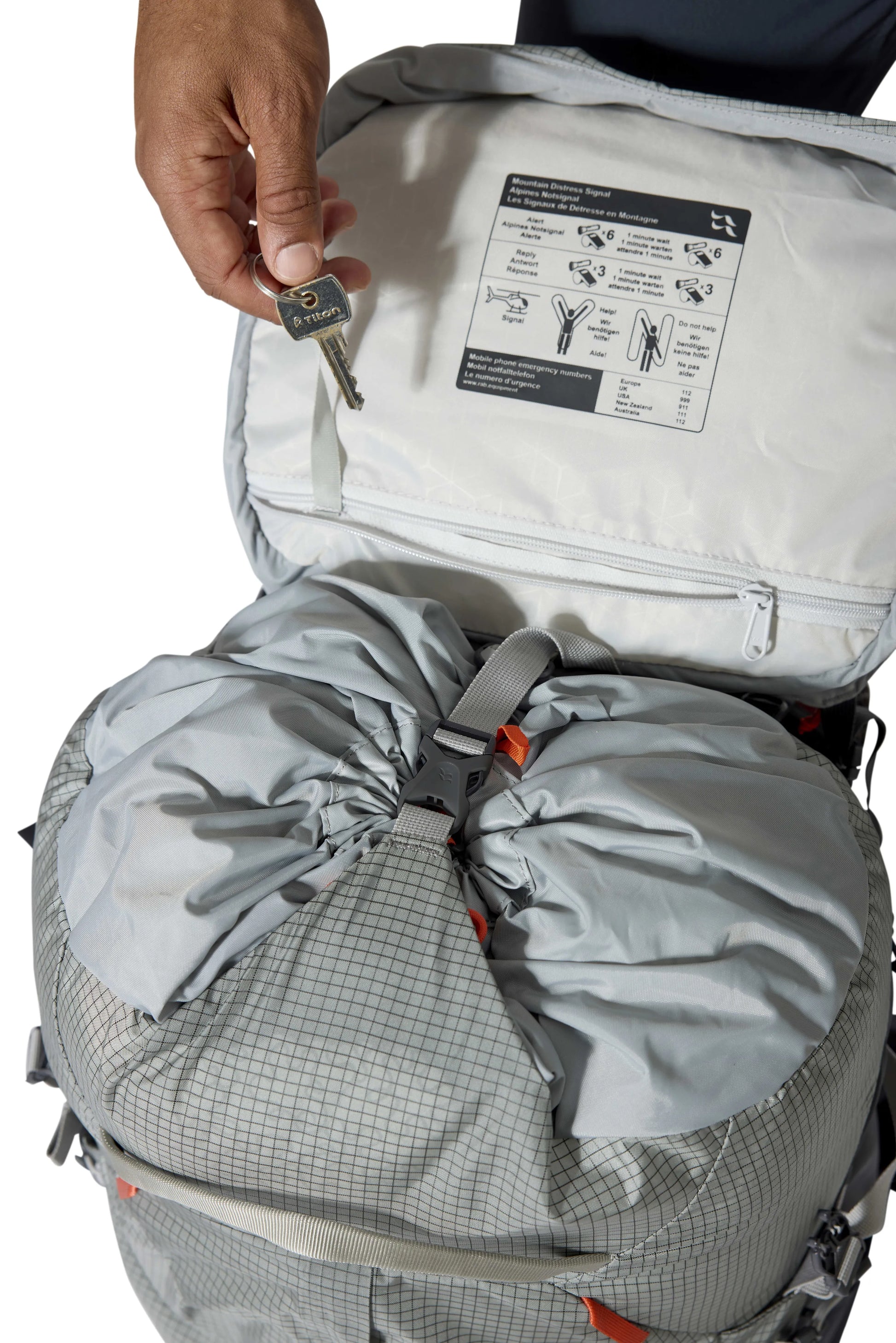Rab Hyperon 65 Dark Pewter/Anthracite / MLG