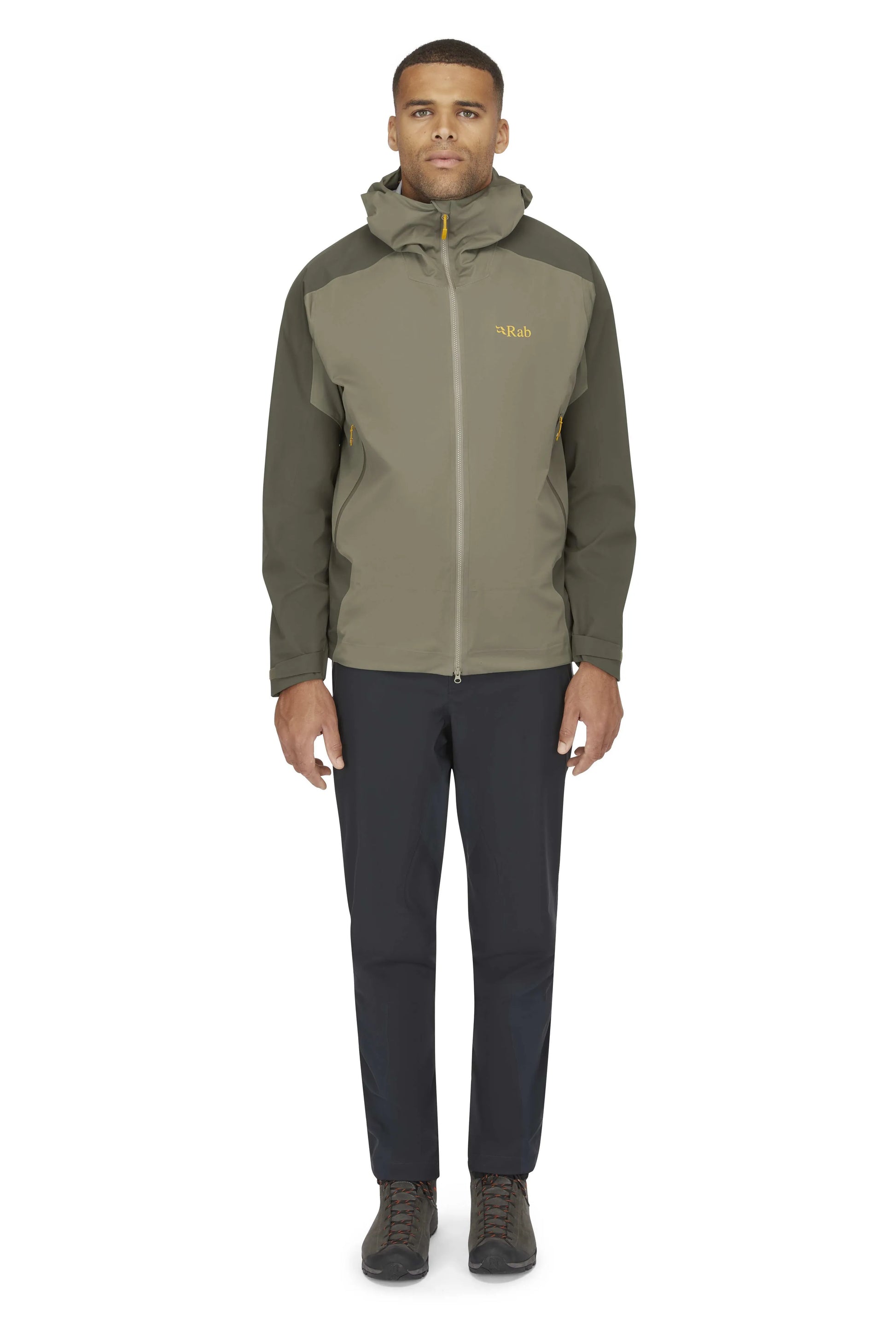Rab Kinetic Alpine 2.0 Jacket Army/Light Khaki / XXL