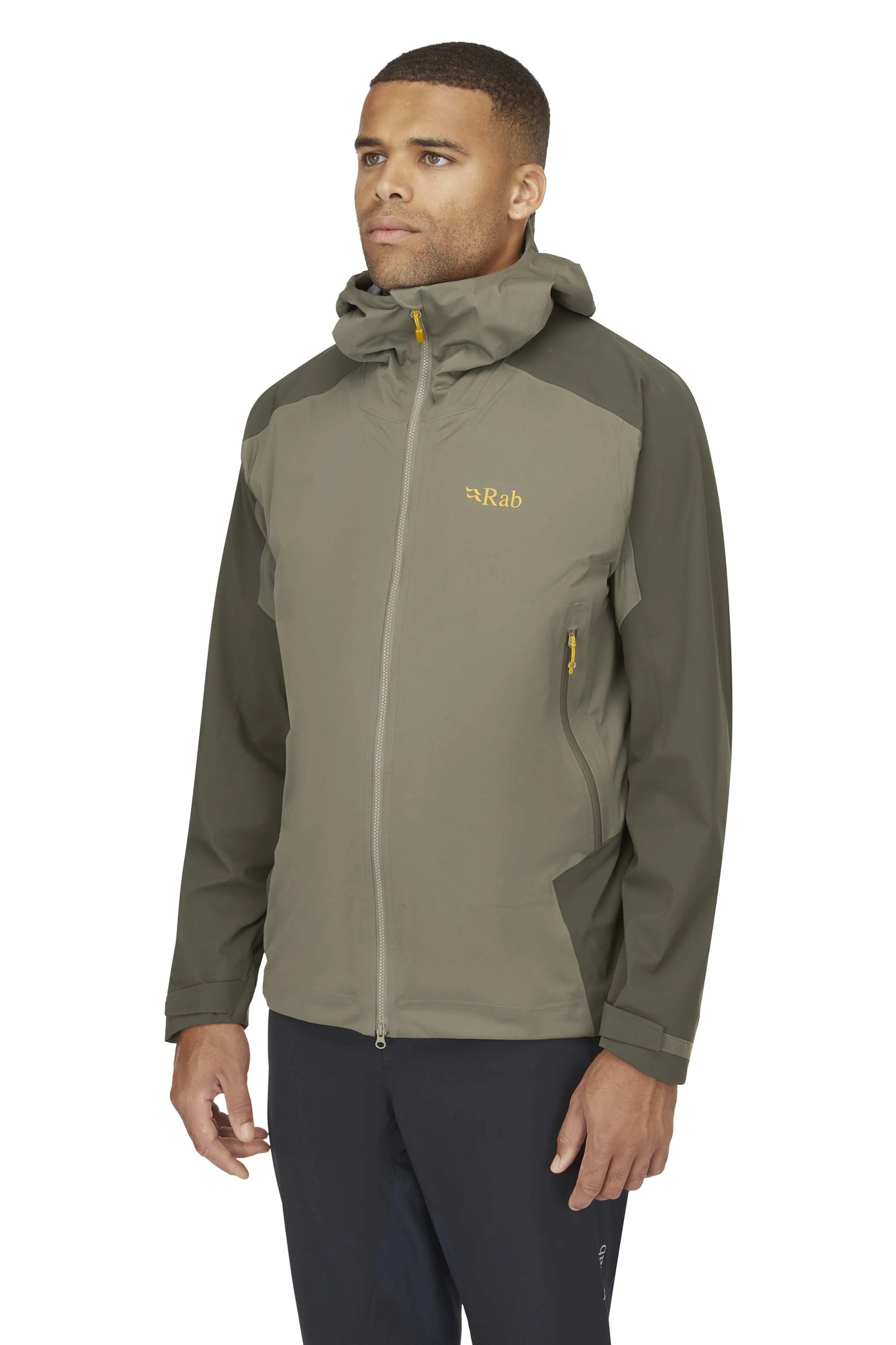 Rab Kinetic Alpine 2.0 Jacket Army/Light Khaki / XXL