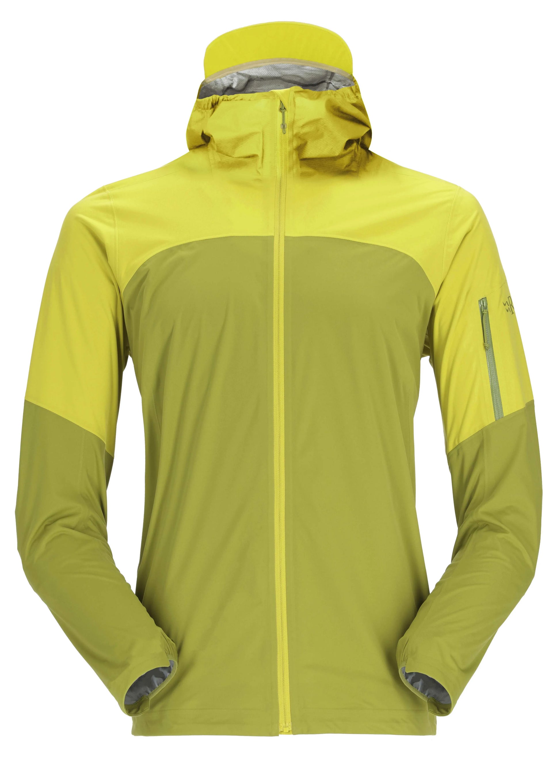 Rab Kinetic Ultra Jacket Aspen Green/Zest / XXL