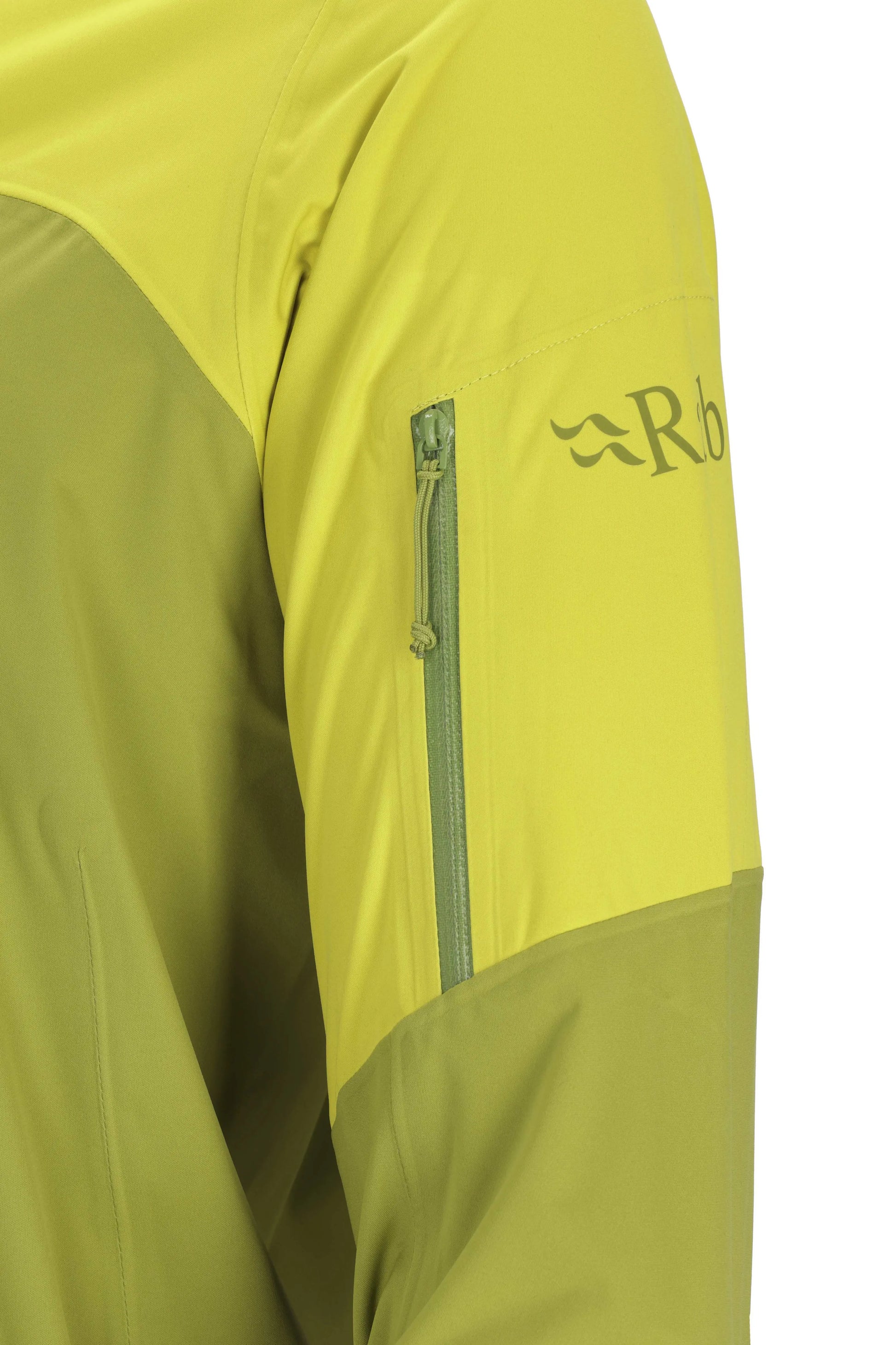 Rab Kinetic Ultra Jacket Aspen Green/Zest / XXL