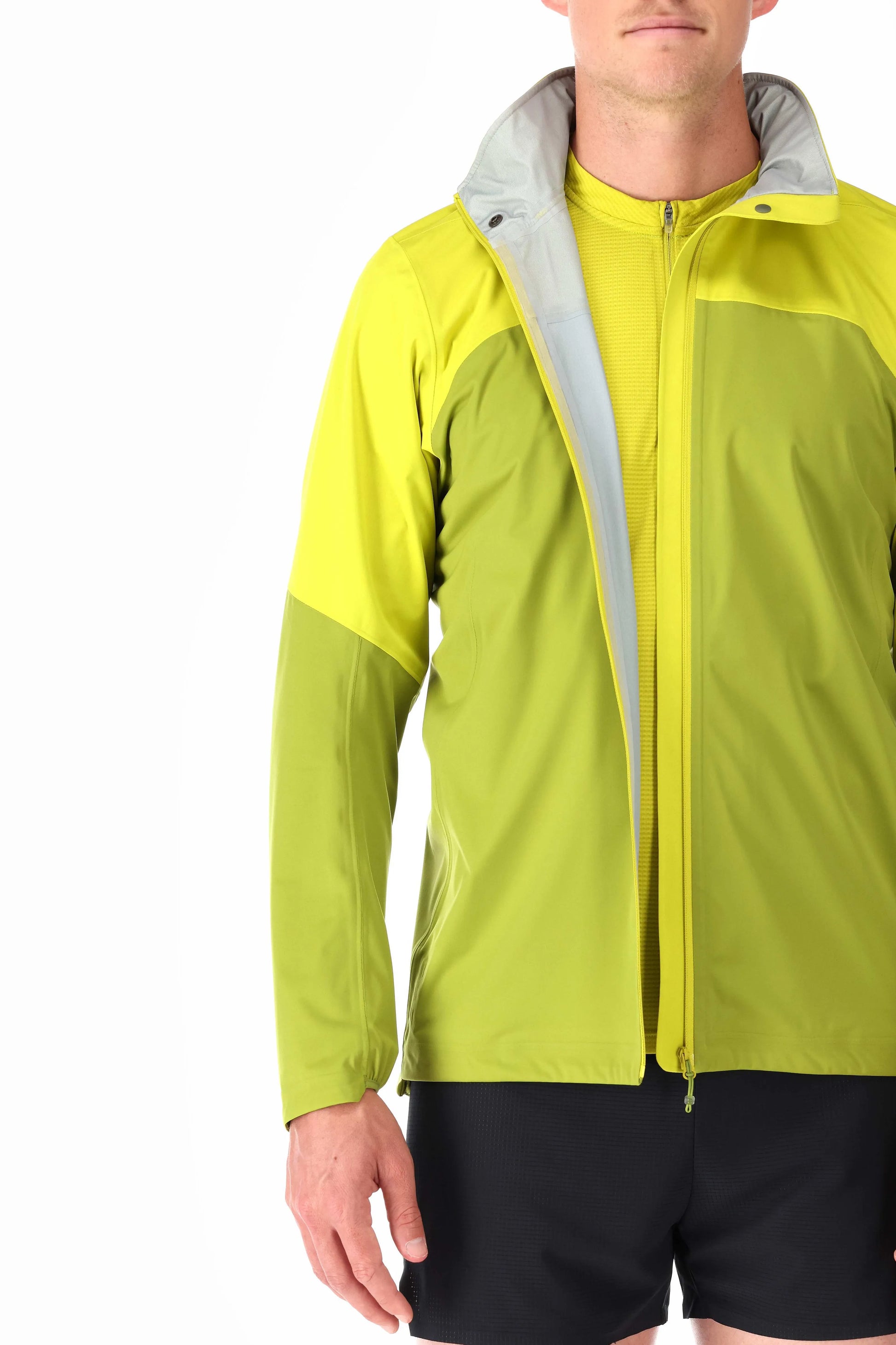 Rab Kinetic Ultra Jacket Aspen Green/Zest / XXL