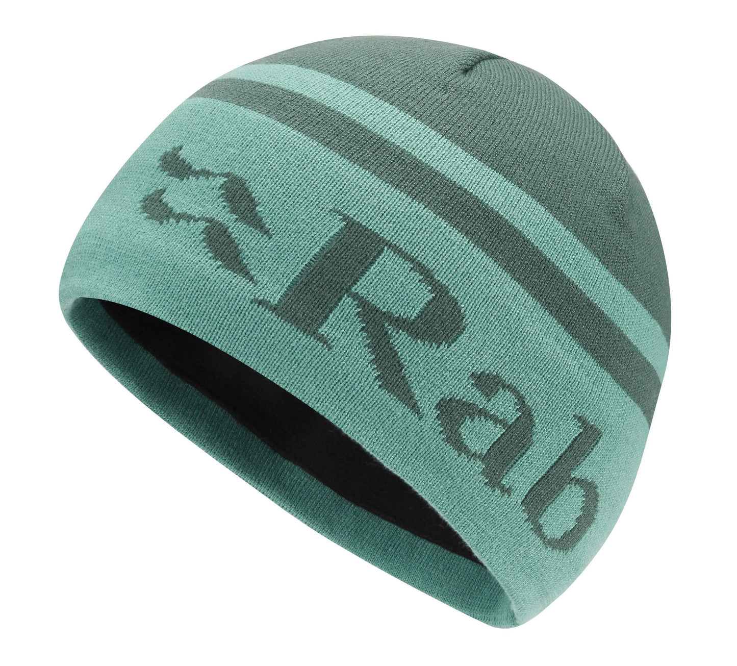 Rab Logo Band Beanie Green Slate/Glacier Blue / ONE