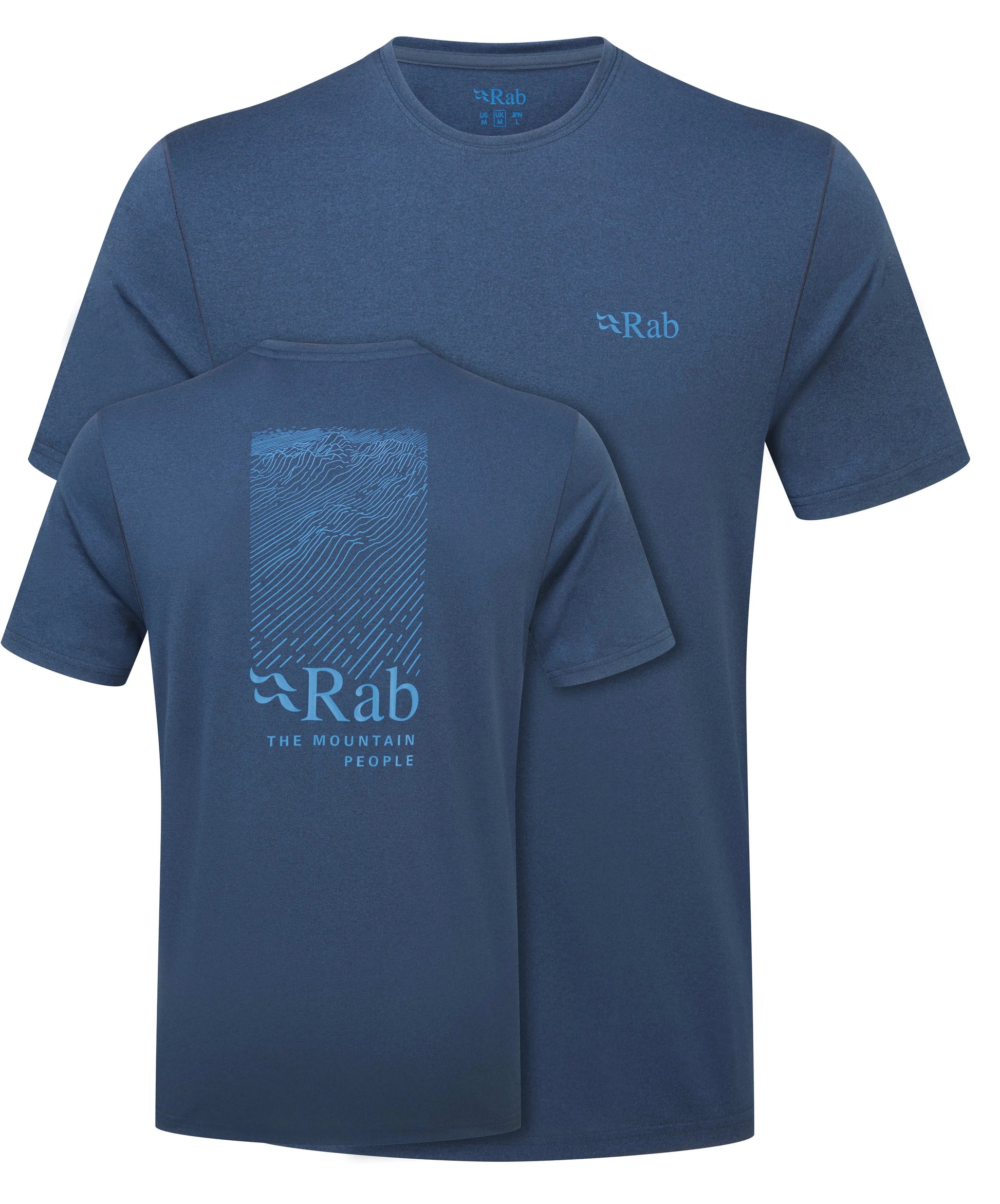 Rab Mantle Ridge Tee Tempest Blue / XXL