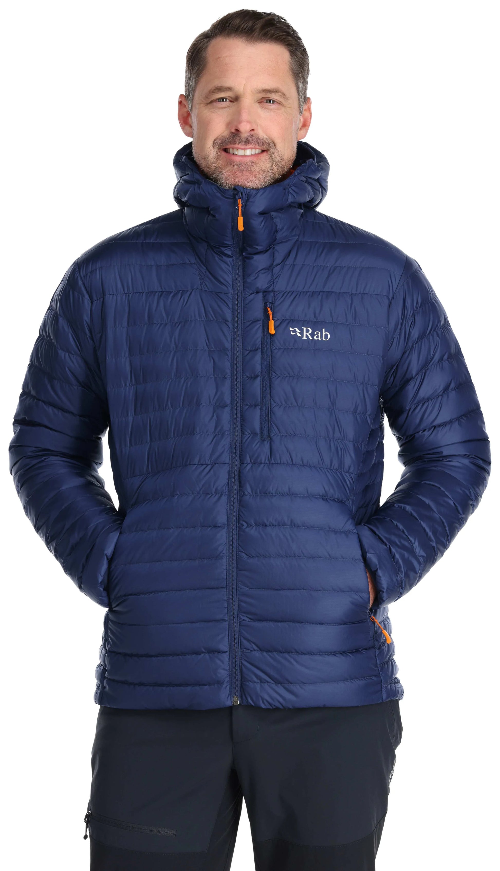 Rab Microlight Alpine Jacket Deep Ink (Marmalade) / XXL